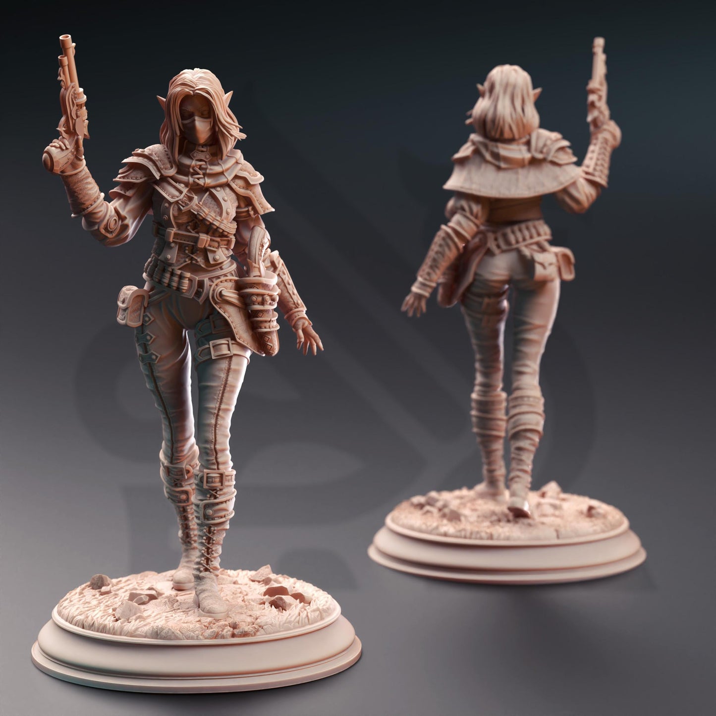 Lendara "Slickshot" Varth (Medium) | 32mm Hero Scale | Premium DnD Miniature High Quality Resin | DM Stash