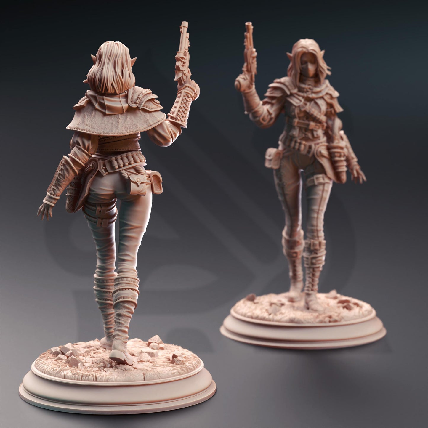 Lendara "Slickshot" Varth (Medium) | 32mm Hero Scale | Premium DnD Miniature High Quality Resin | DM Stash