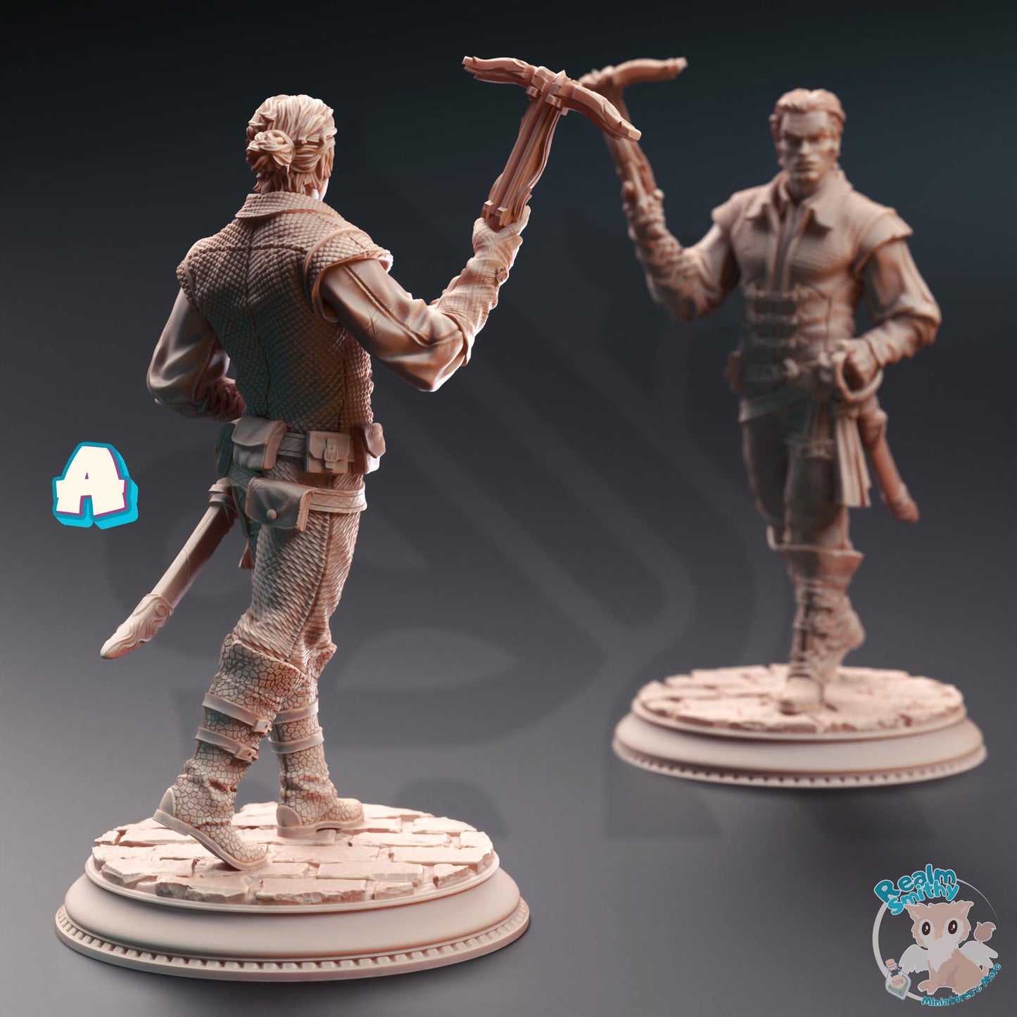 Rossa Cartel Enforcers (Medium) | 32mm Hero Scale | Premium DnD Miniature High Quality Resin | DM Stash