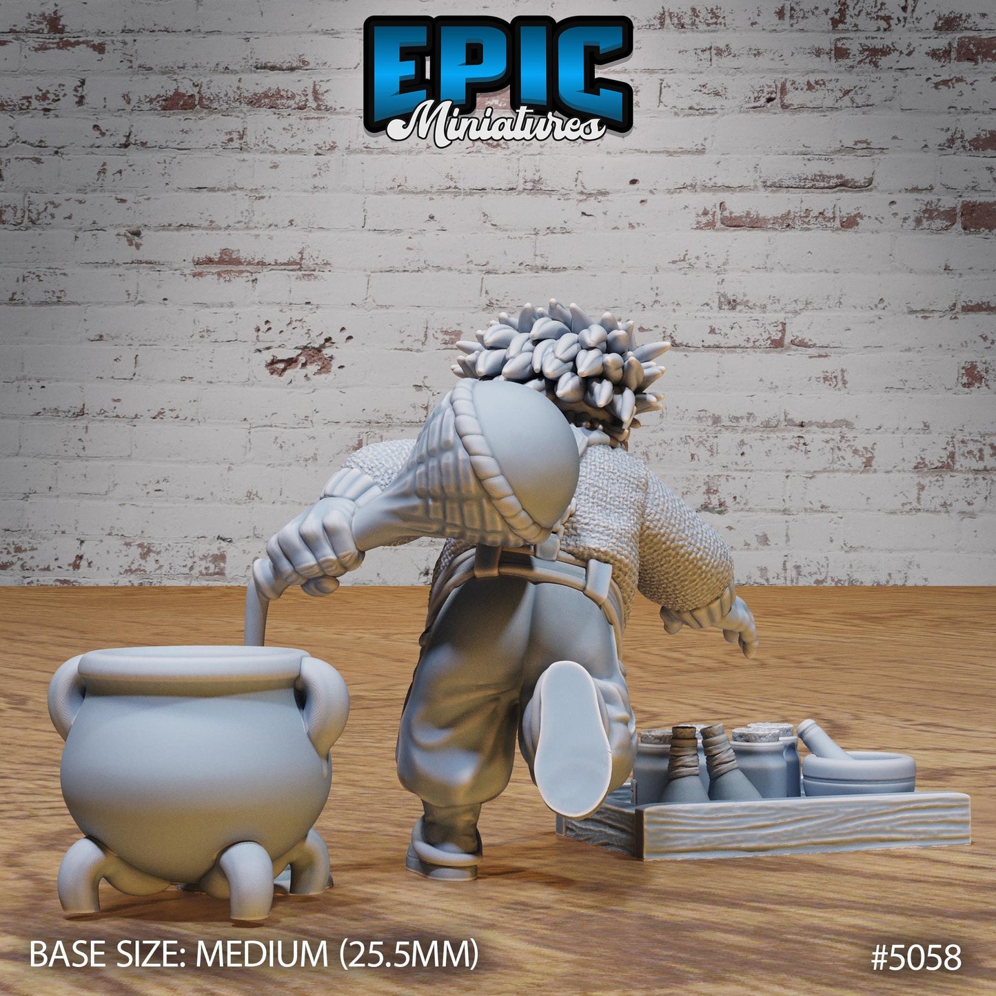 Halfling Villagers - 2/2 - (Medium) | Premium DnD Miniatures | High Quality Resin | D&D RPG