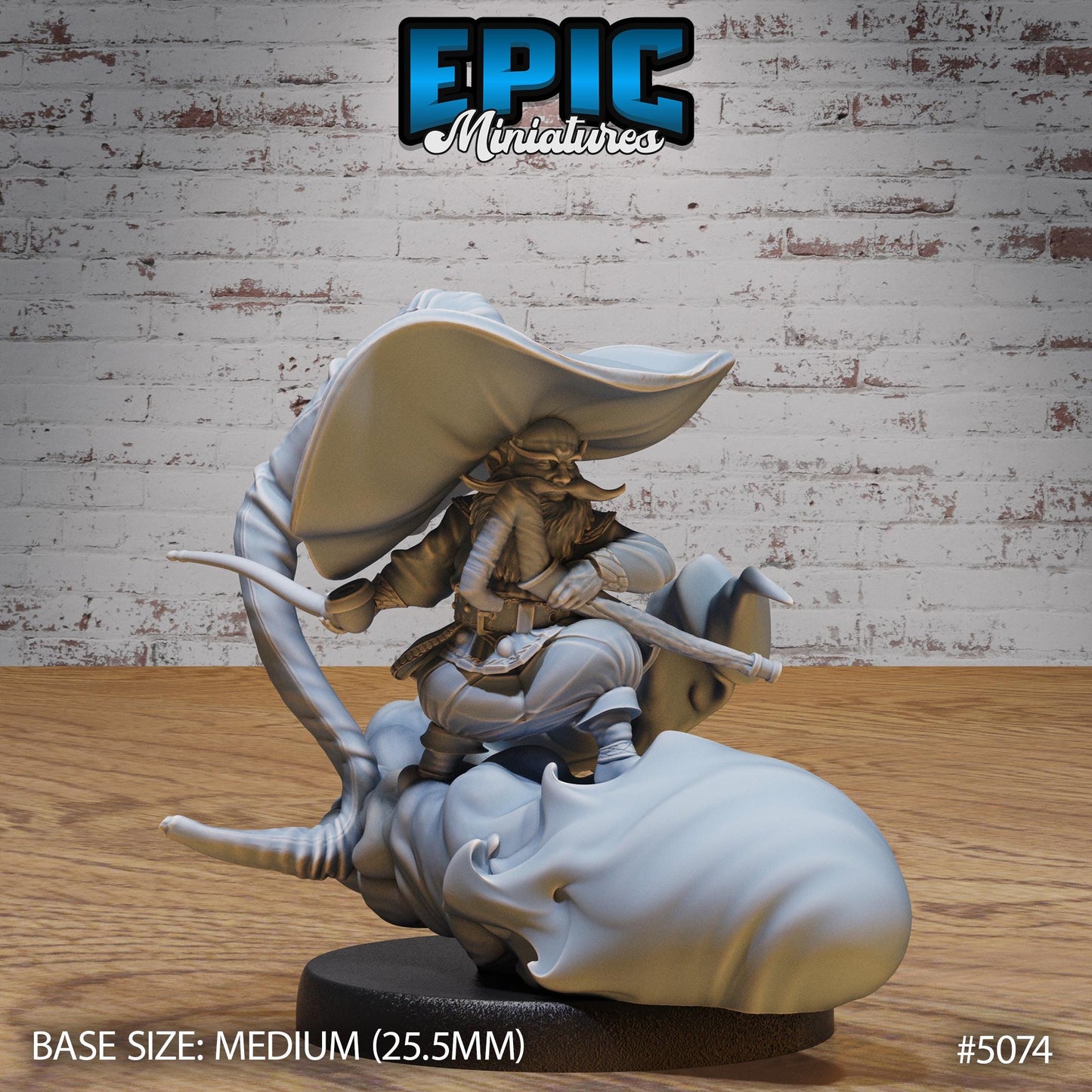 Gnome Wizard (Medium) | Premium DnD Miniatures | High Quality Resin | D&D RPG