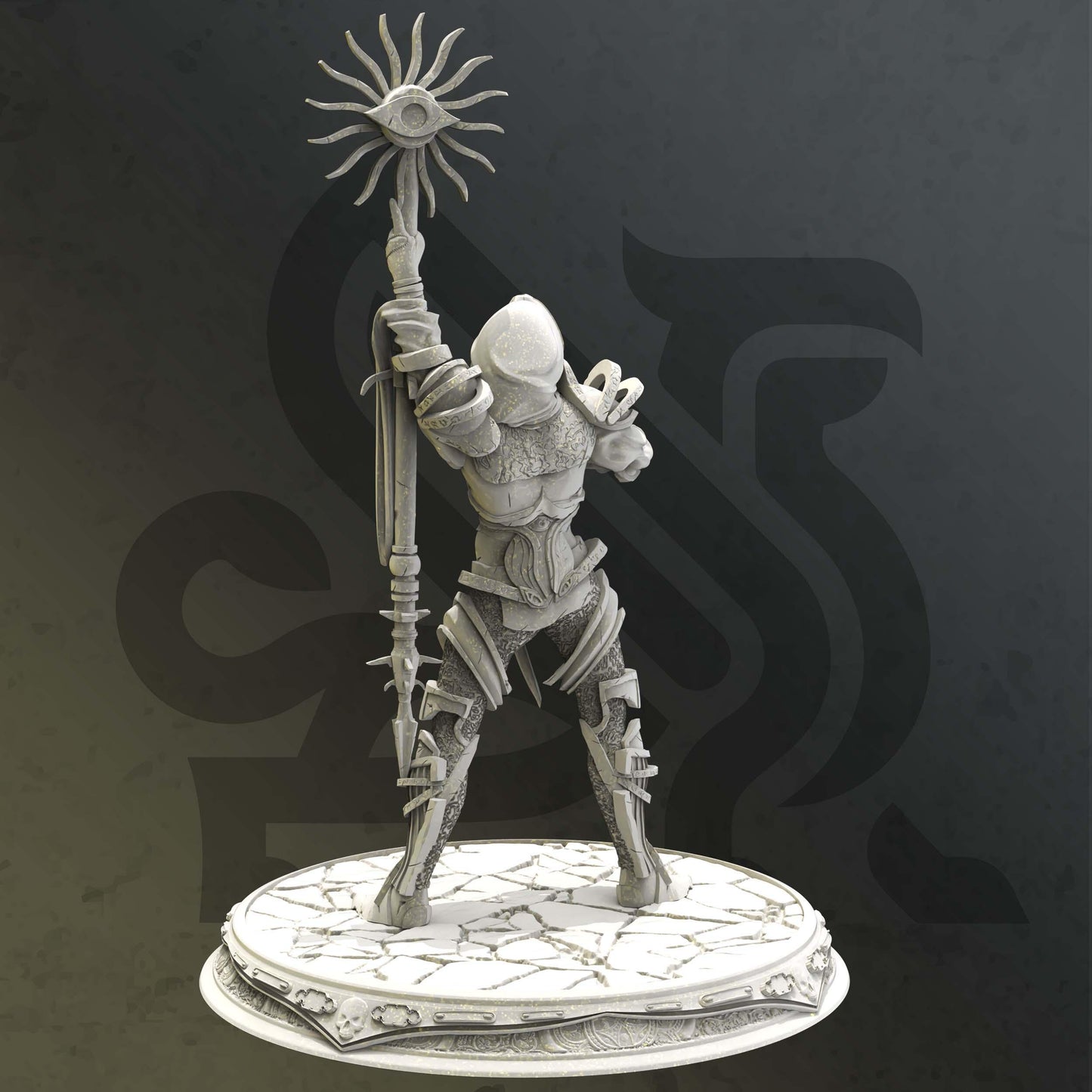 Divine of Secrets - Seroca (Medium) | 32mm Hero Scale | Premium DnD Miniature High Quality Resin |DM Stash| Yiga, Cult, Sun, Whisper, Mask