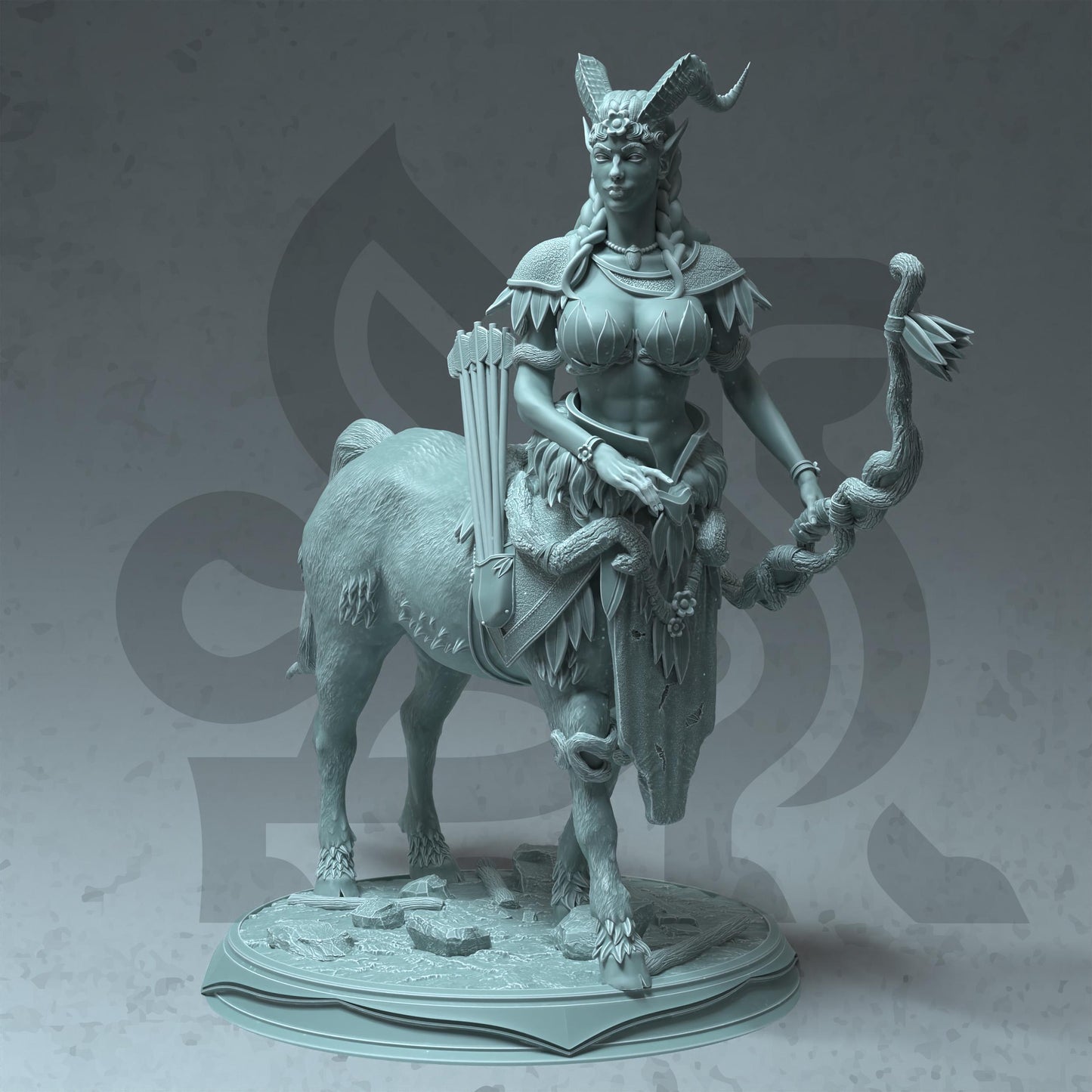 Centaur Sentinel - Tanagor (Large) | 32mm Hero Scale | Premium DnD Miniature High Quality Resin | DM Stash
