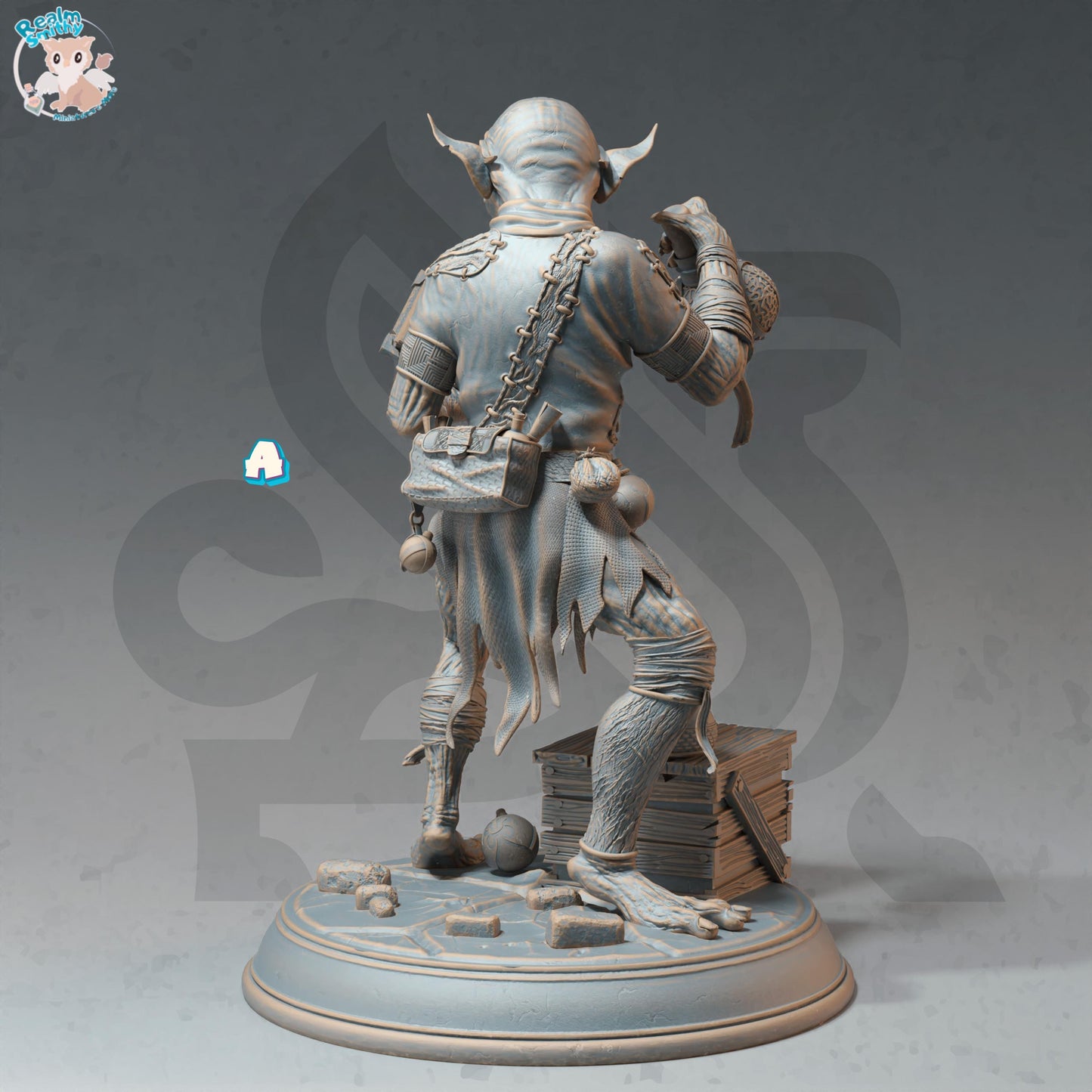 Mana Goblin Trio - Alchemist, Sorcerer, Loot (Medium)| 32mm Hero Scale | Premium DnD Miniature High Quality Resin | DM Stash