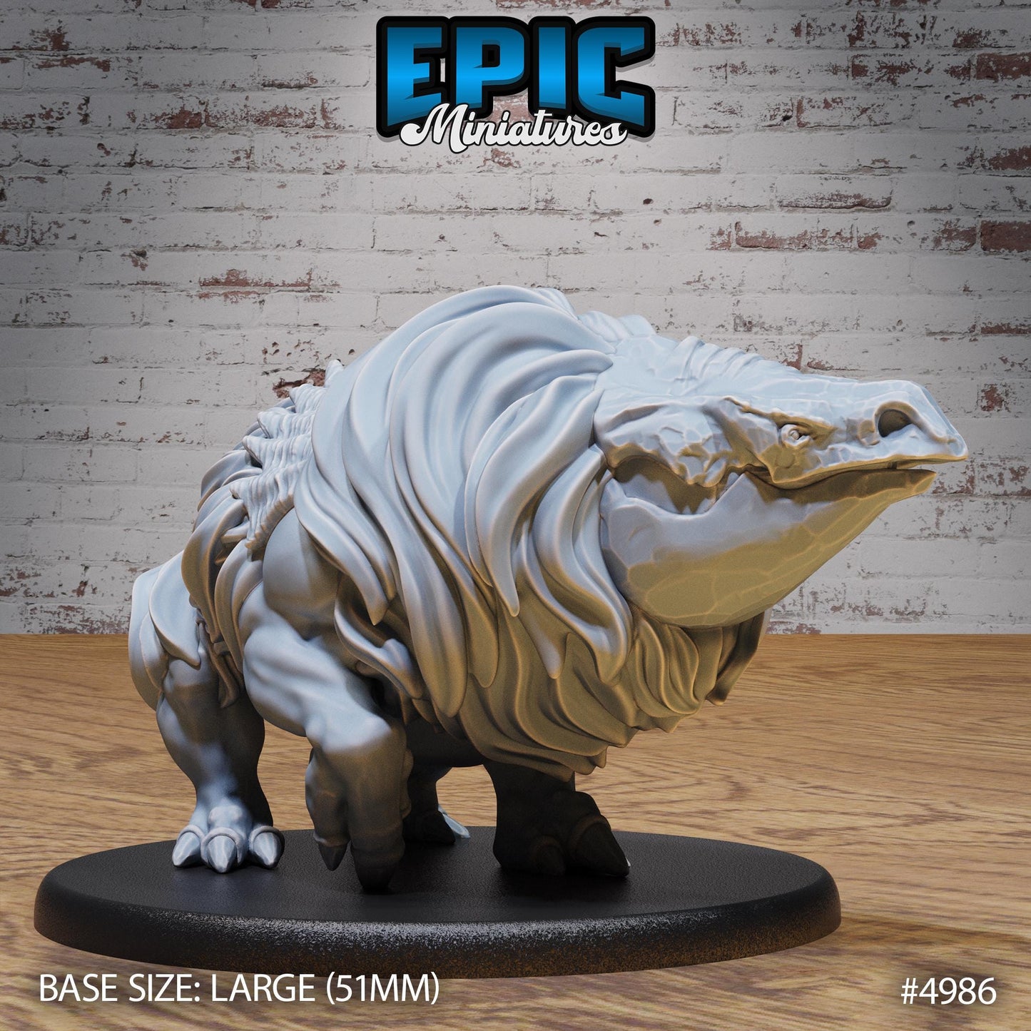 Bulette (Large) | Premium DnD Miniatures | High Quality Resin | D&D RPG