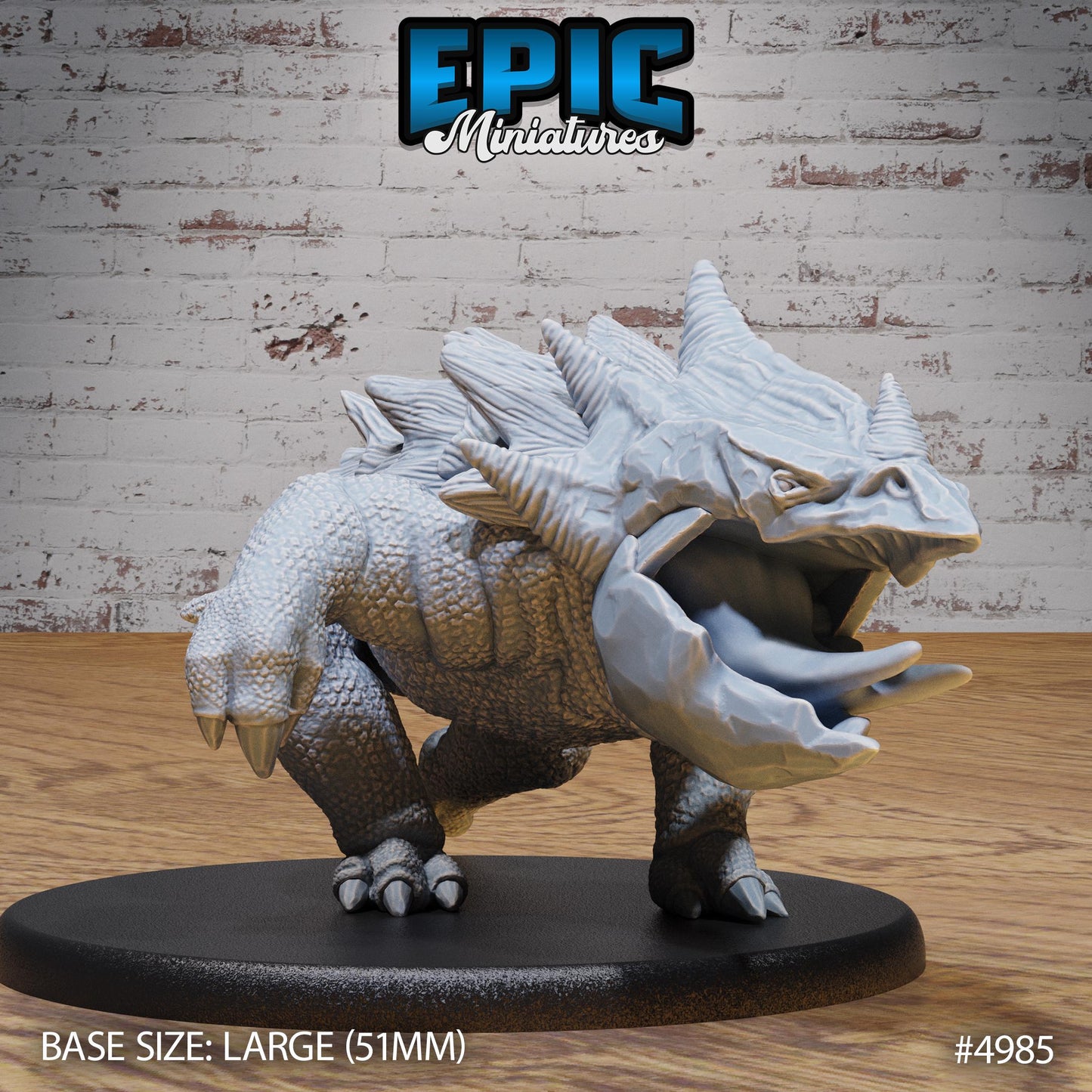 Bulette (Large) | Premium DnD Miniatures | High Quality Resin | D&D RPG