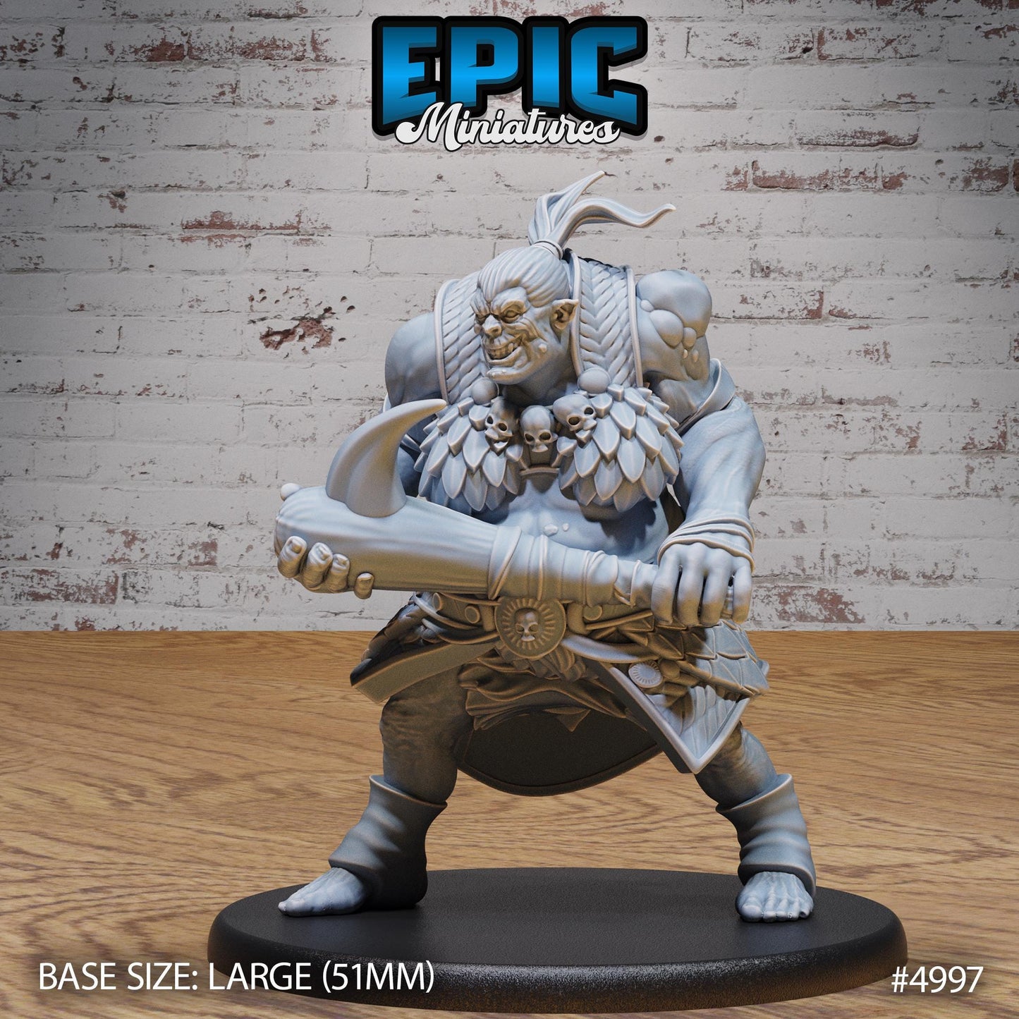 Orog Female (Large) | Premium DnD Miniatures | High Quality Resin | D&D RPG