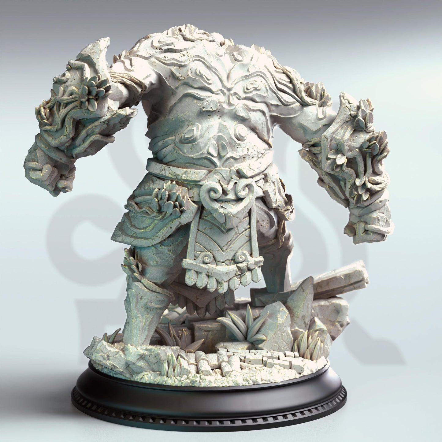 Gyokusho - Jade Golem (Huge) | DM Stash | 32mm Scale | Premium DnD Miniature High Quality Resin