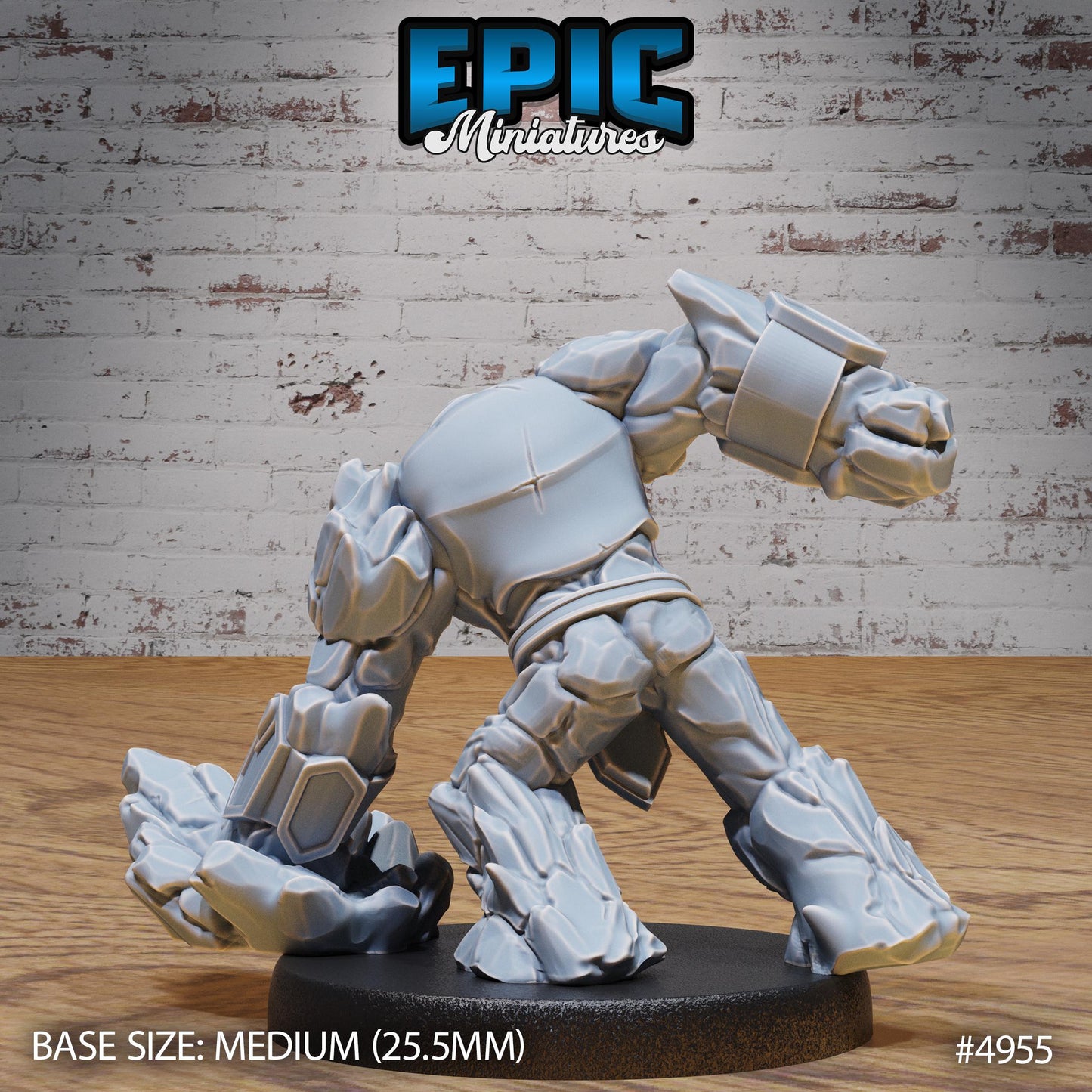 Myrmidon Earth (Medium) | Premium DnD Miniatures | High Quality Resin | D&D RPG