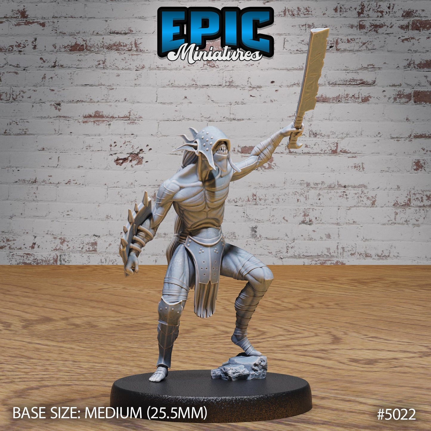 Lower Devil Warrior (Medium) | Premium DnD Miniatures | High Quality Resin | D&D RPG