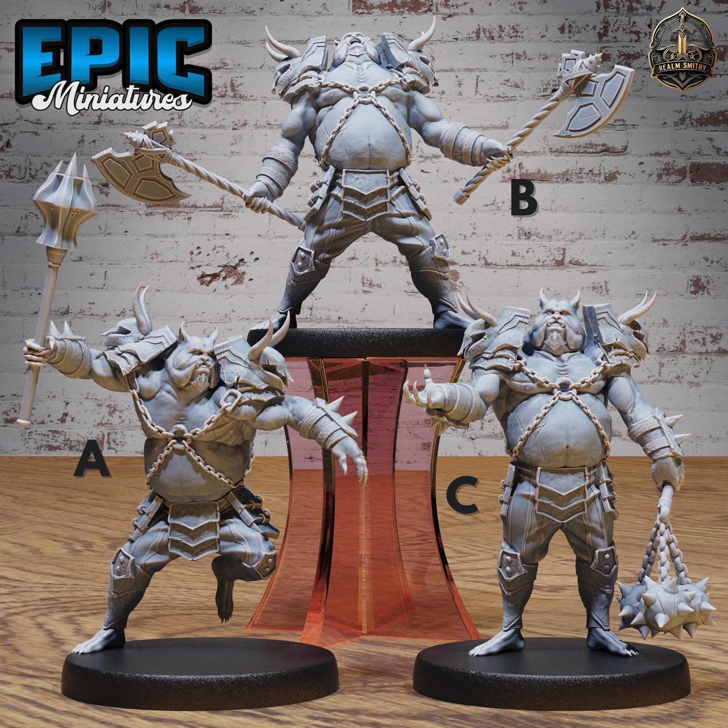 Pig Demon Officer (Medium) | Premium DnD Miniatures | High Quality Resin | D&D RPG
