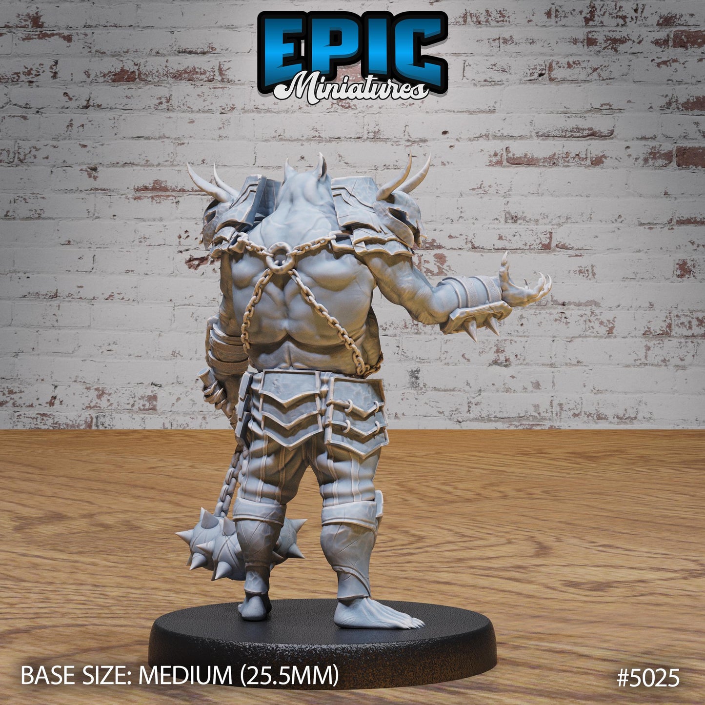 Pig Demon Officer (Medium) | Premium DnD Miniatures | High Quality Resin | D&D RPG