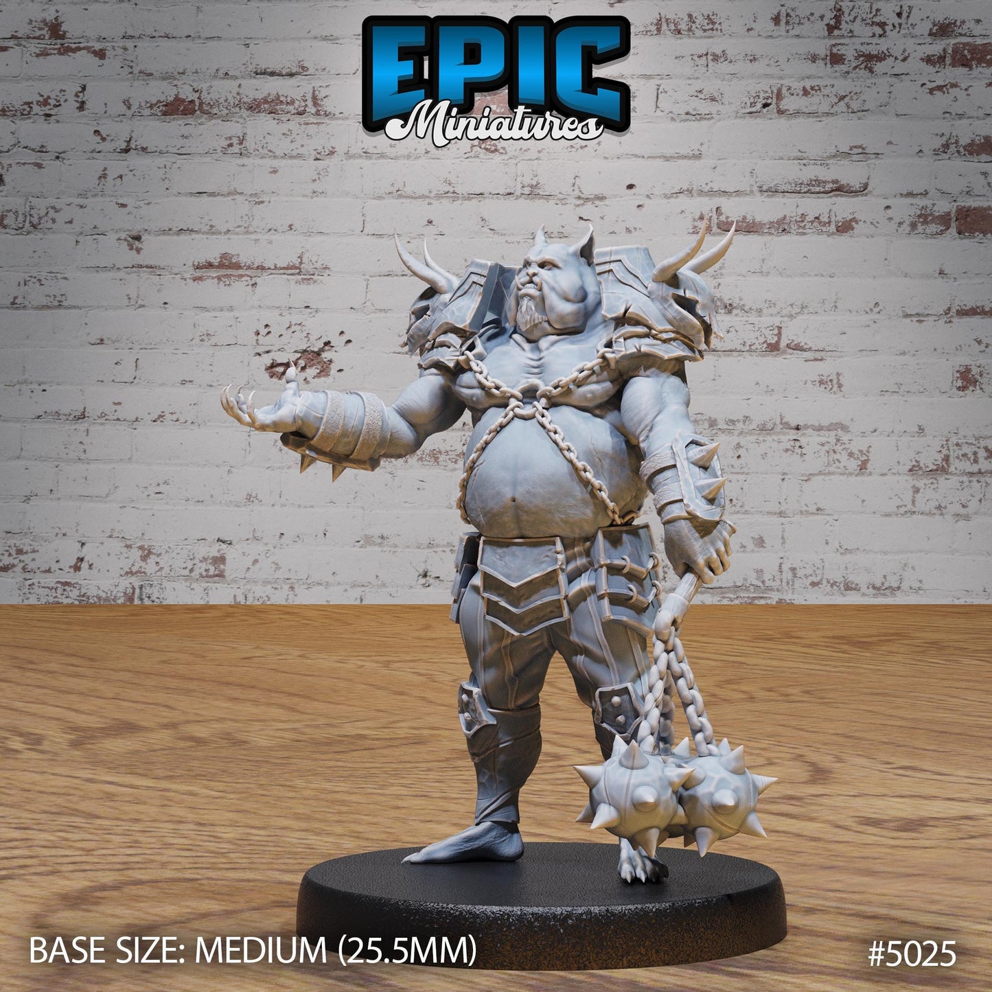 Pig Demon Officer (Medium) | Premium DnD Miniatures | High Quality Resin | D&D RPG
