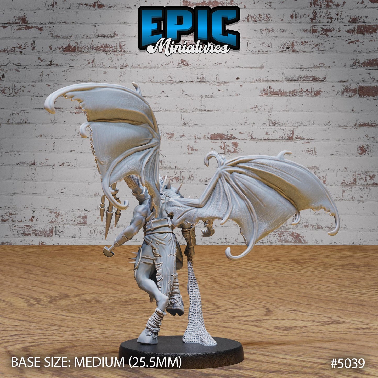 Pit Fighter Devil (Large) | Premium DnD Miniatures | High Quality Resin | D&D RPG