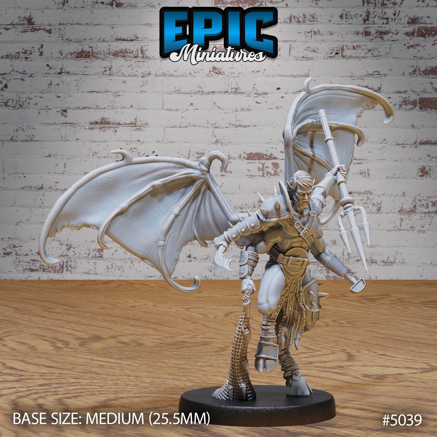 Pit Fighter Devil (Large) | Premium DnD Miniatures | High Quality Resin | D&D RPG