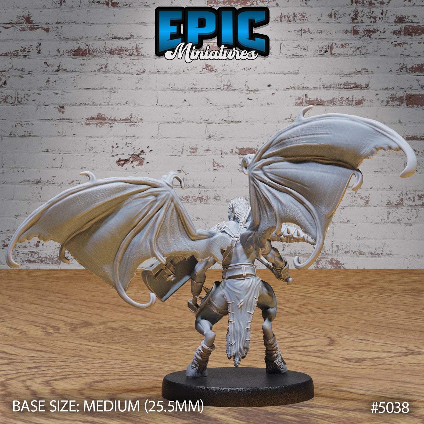 Pit Fighter Devil (Large) | Premium DnD Miniatures | High Quality Resin | D&D RPG