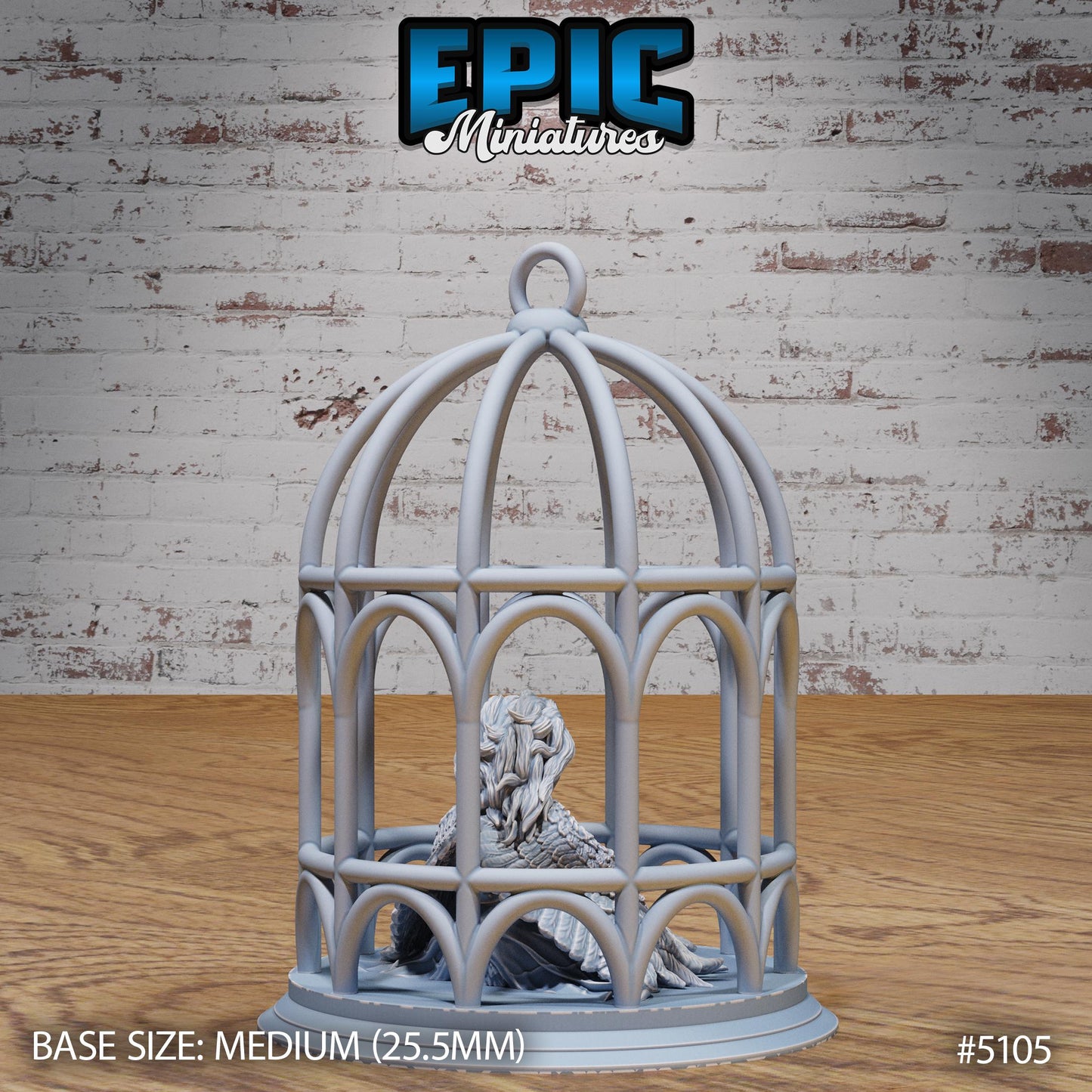 Captured Harpy (Medium) | Premium DnD Miniatures | High Quality Resin | D&D RPG
