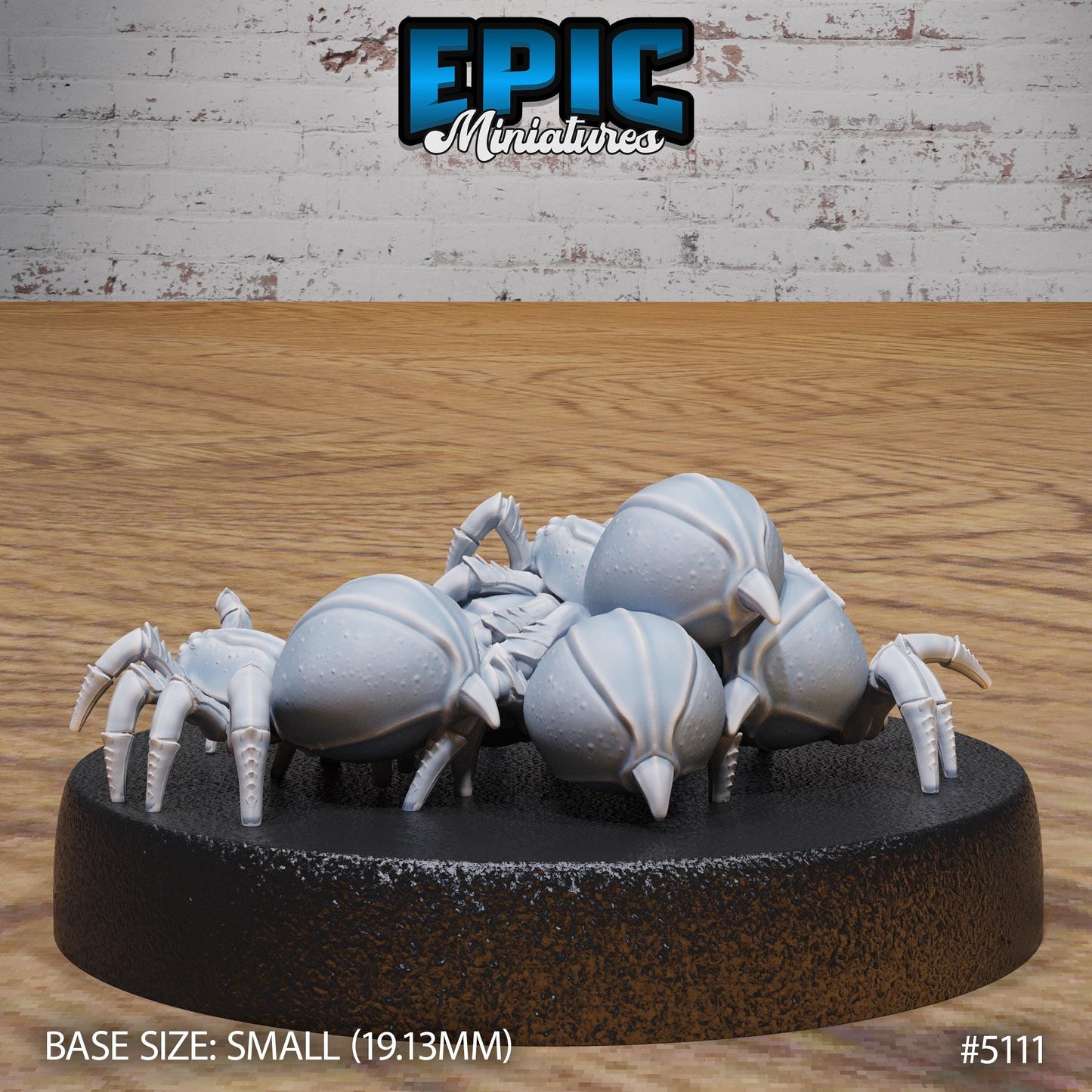 Spider Swarm (Medium) | Premium DnD Miniatures | High Quality Resin | D&D RPG