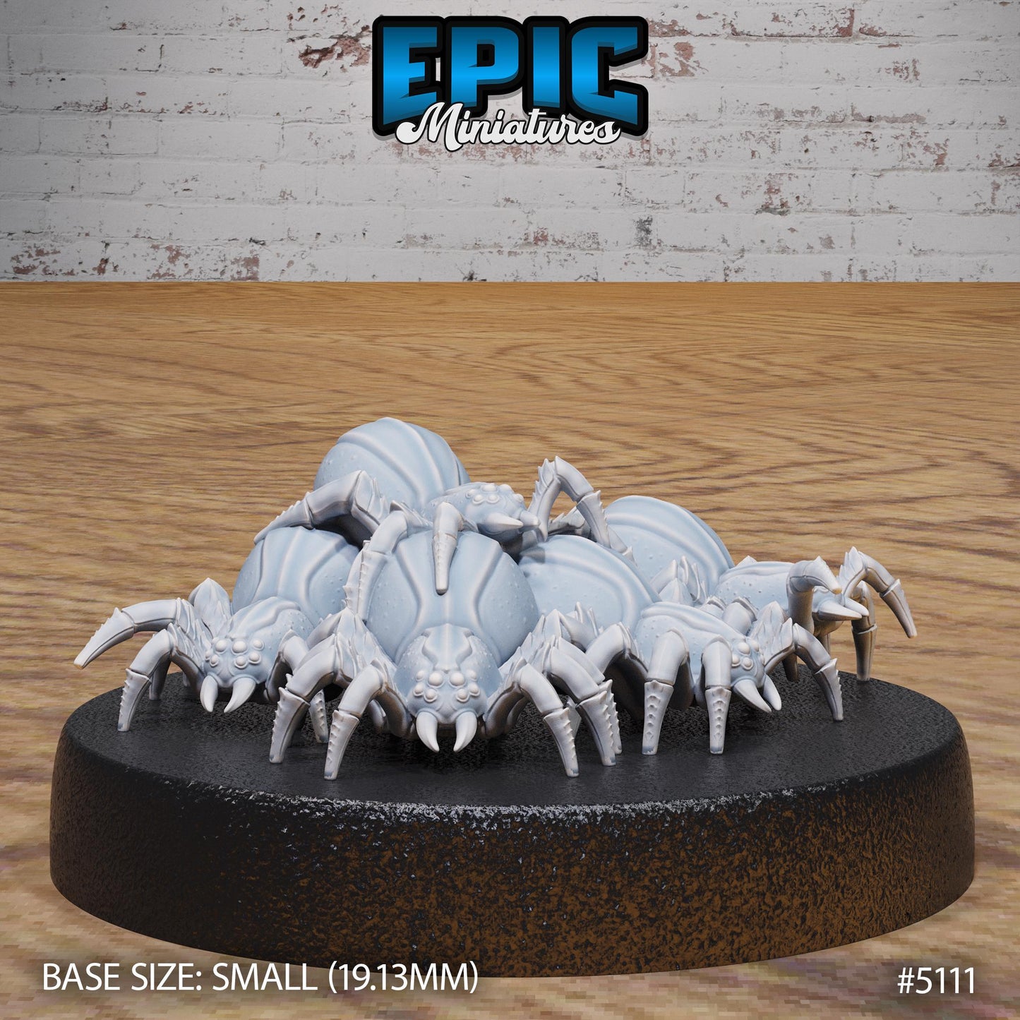 Spider Swarm (Medium) | Premium DnD Miniatures | High Quality Resin | D&D RPG