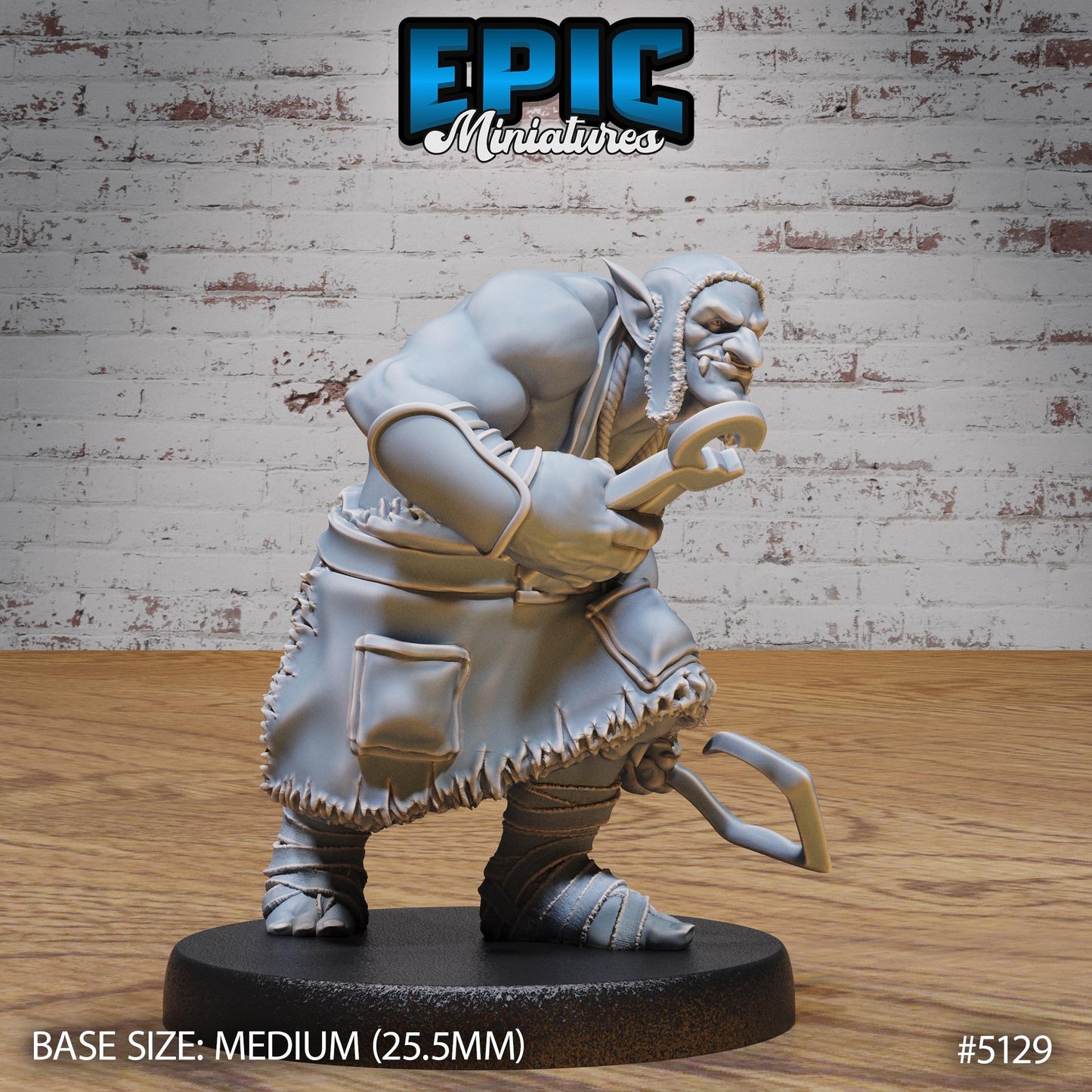 Troll Executioner (Medium)| Premium DnD Miniatures | High Quality Resin | D&D RPG