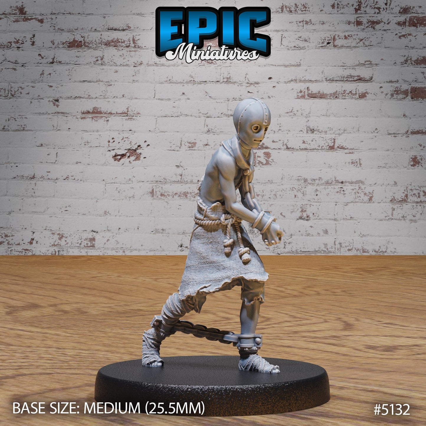 Old Prisoner v2 (Medium)| Premium DnD Miniatures | High Quality Resin | D&D RPG