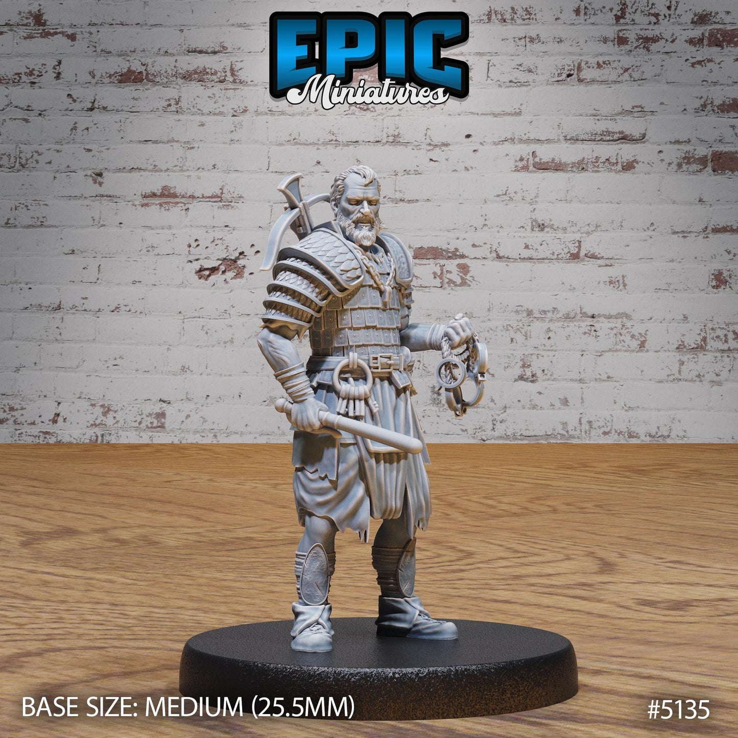 Human Jailer (Medium)| Premium DnD Miniatures | High Quality Resin | D&D RPG