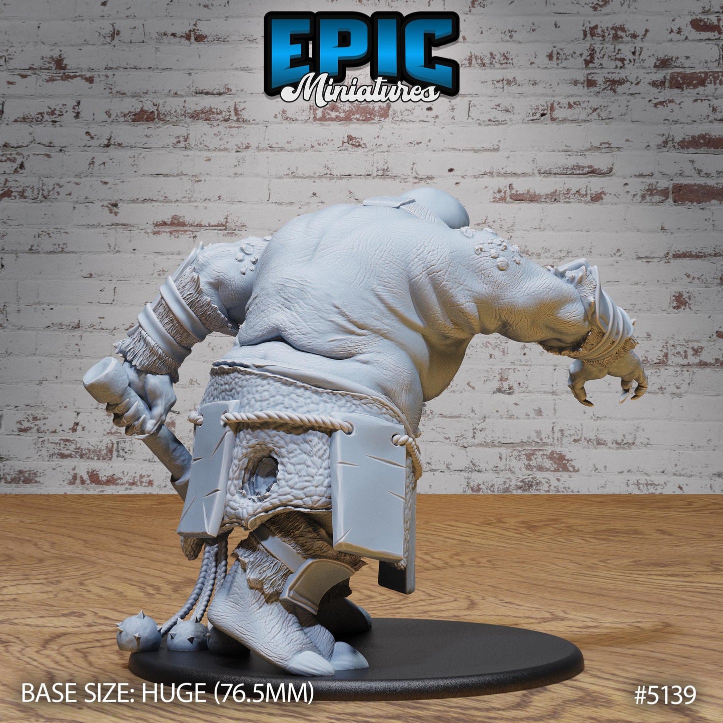 Captured Hill Giant (Huge) | Premium DnD Miniatures | High Quality Resin | D&D RPG