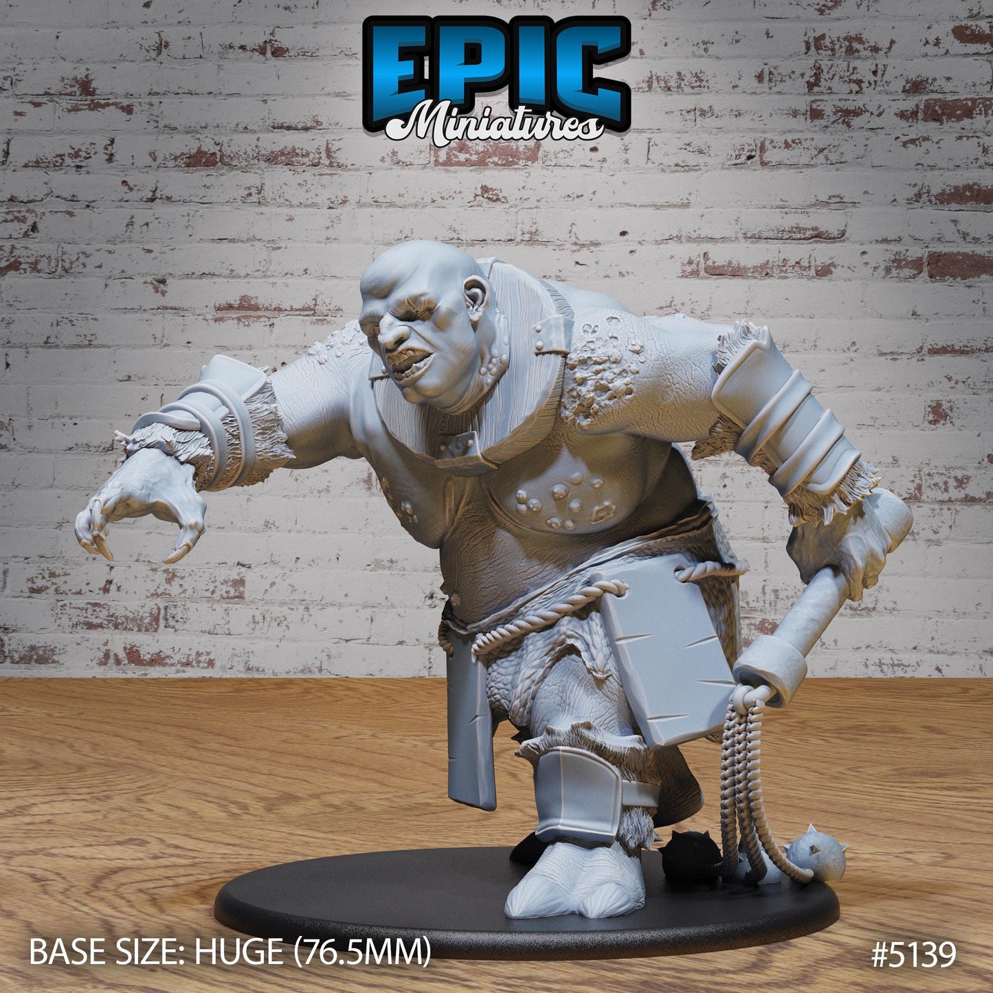 Captured Hill Giant (Huge) | Premium DnD Miniatures | High Quality Resin | D&D RPG