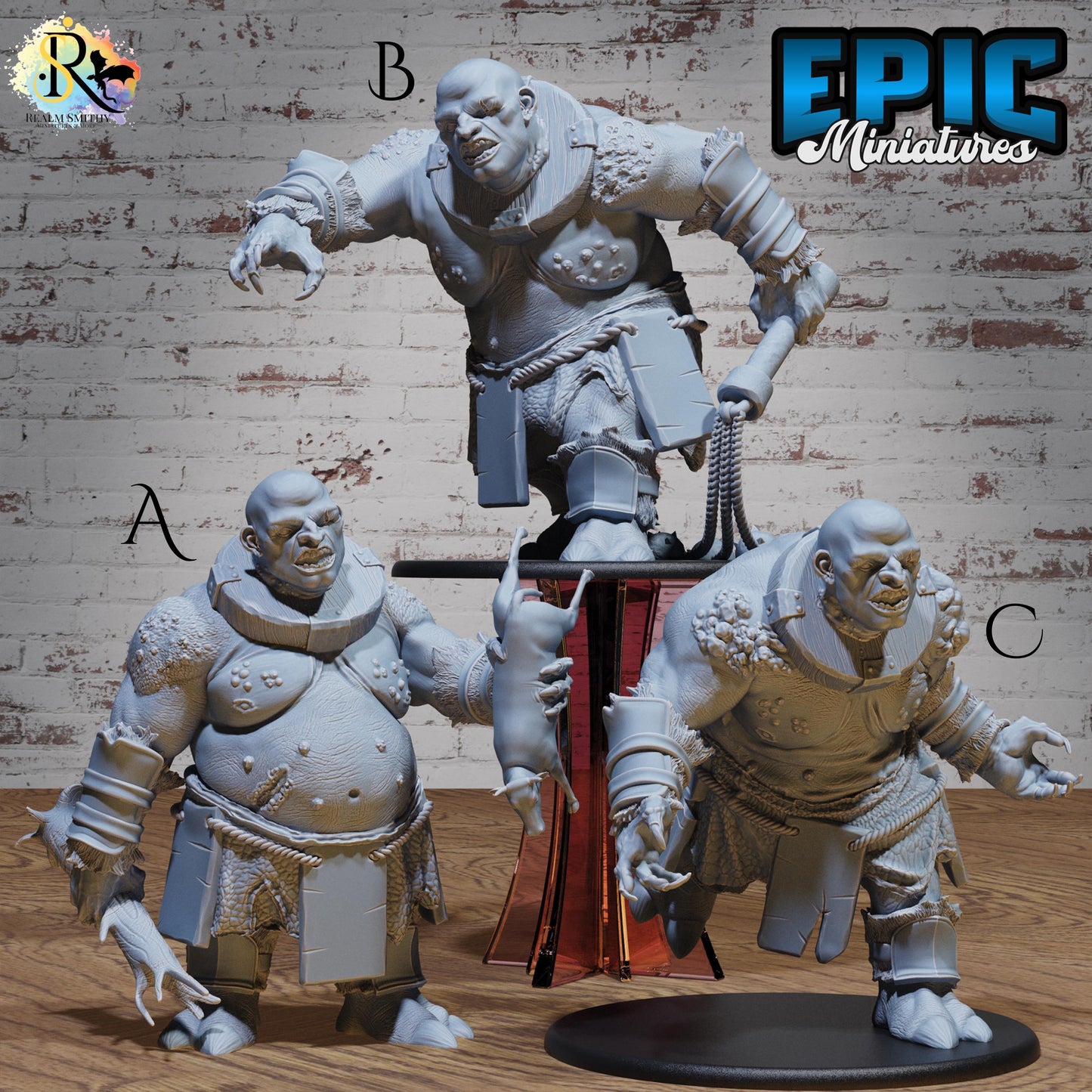 Captured Hill Giant (Huge) | Premium DnD Miniatures | High Quality Resin | D&D RPG