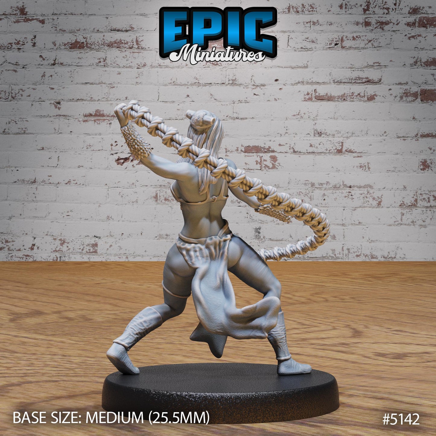 Female Slaver (Medium) | Premium DnD Miniatures | High Quality Resin | D&D RPG