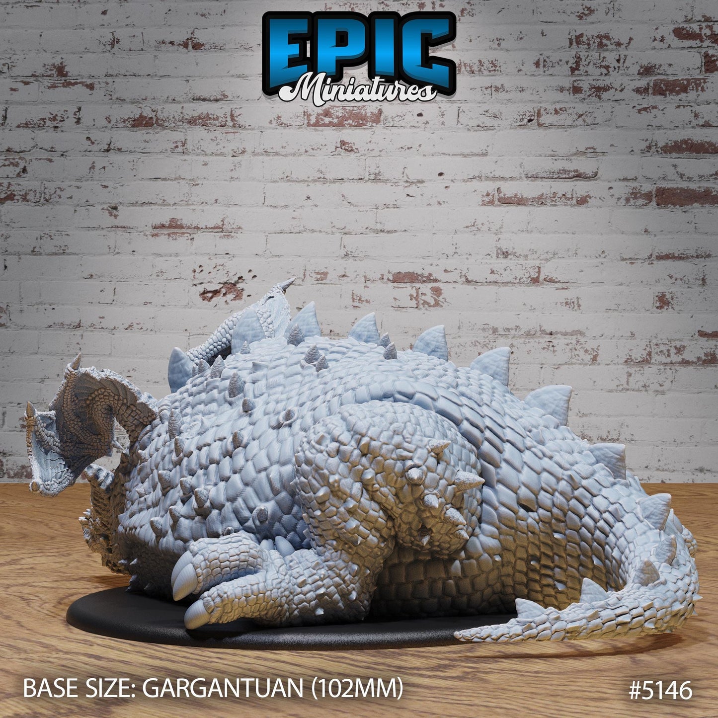 Fat Dragon (Gargantuan) | Premium DnD Miniatures | High Quality Resin | D&D RPG