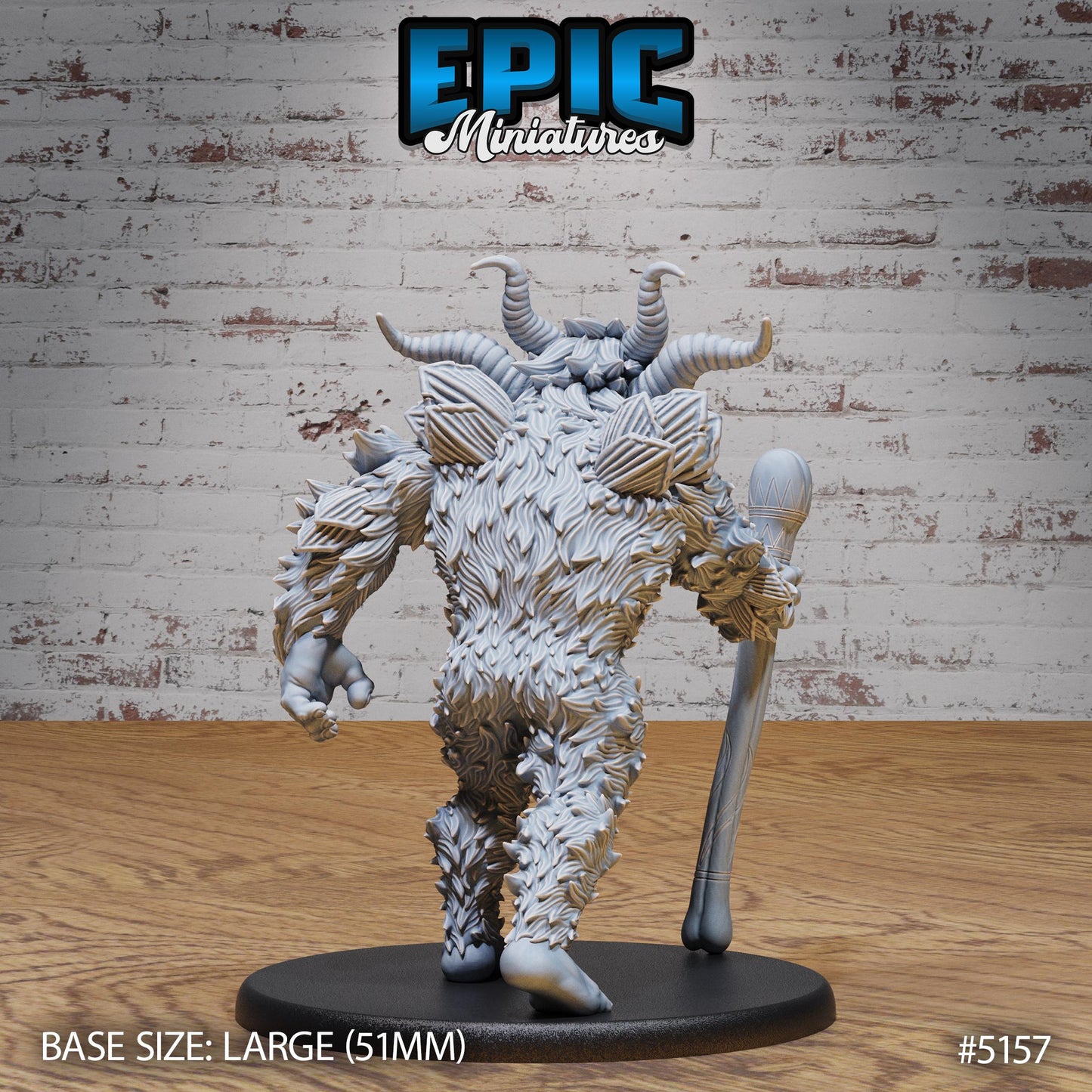 Old Yeti (Large) | Premium DnD Miniatures | High Quality Resin | D&D RPG