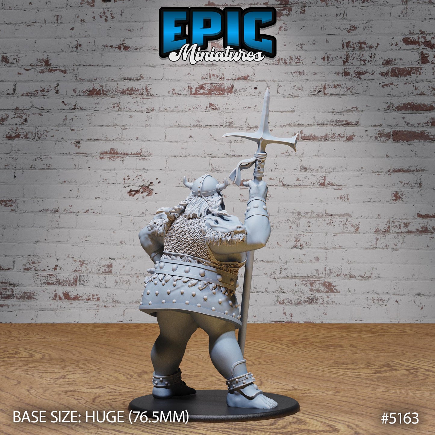 Hill Giantess (Huge) | Premium DnD Miniatures | High Quality Resin | D&D RPG