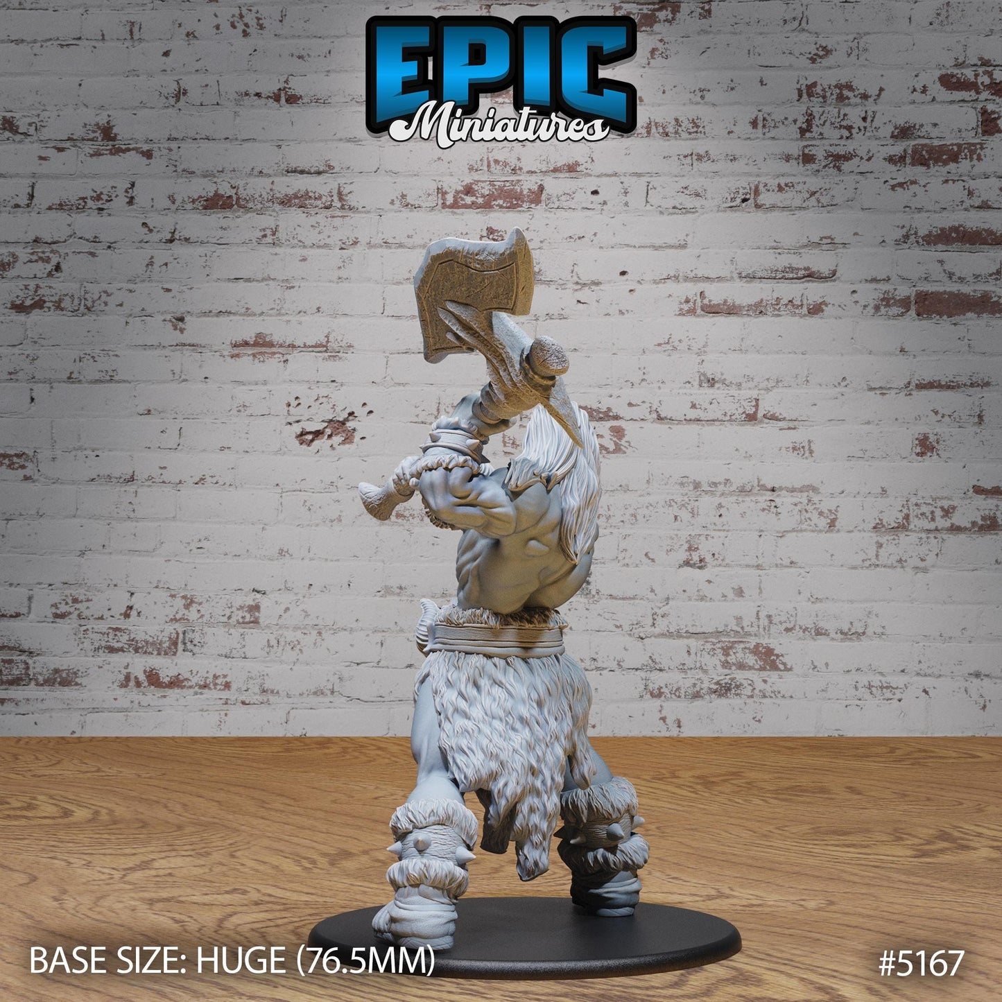 Jotun Frost Giant (Huge) | Premium DnD Miniatures | High Quality Resin | D&D RPG