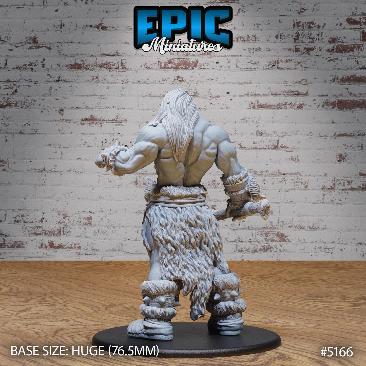 Jotun Frost Giant (Huge) | Premium DnD Miniatures | High Quality Resin | D&D RPG