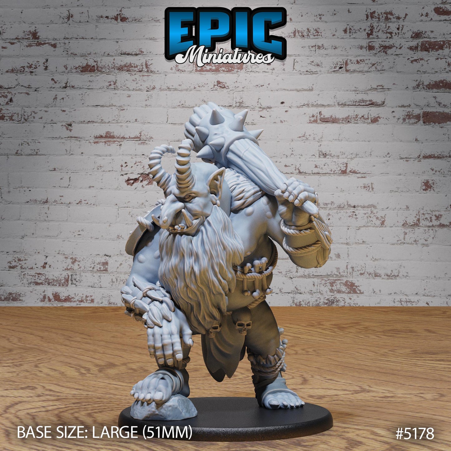 Bridge Troll (Large) | Premium DnD Miniatures | High Quality Resin | D&D RPG
