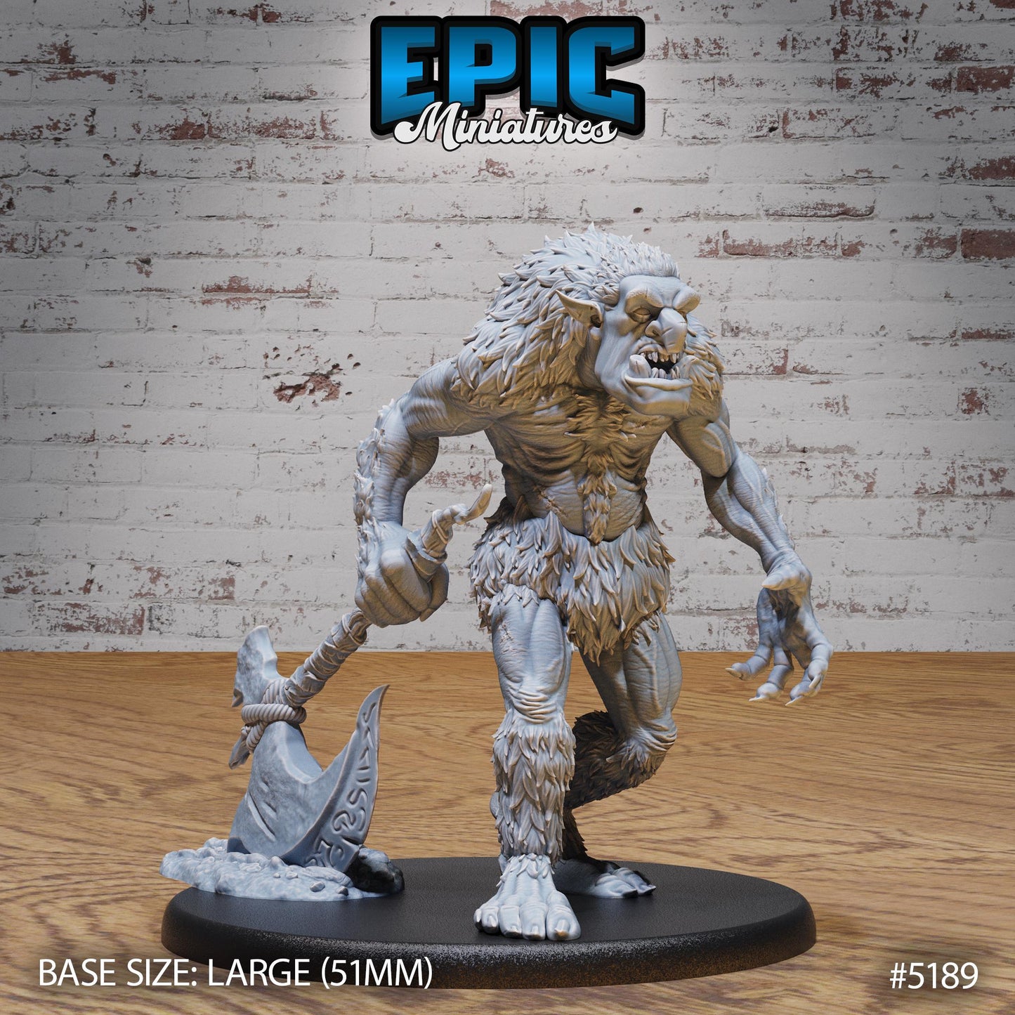 Grendel Walking (Large) | Premium DnD Miniatures | High Quality Resin | D&D RPG