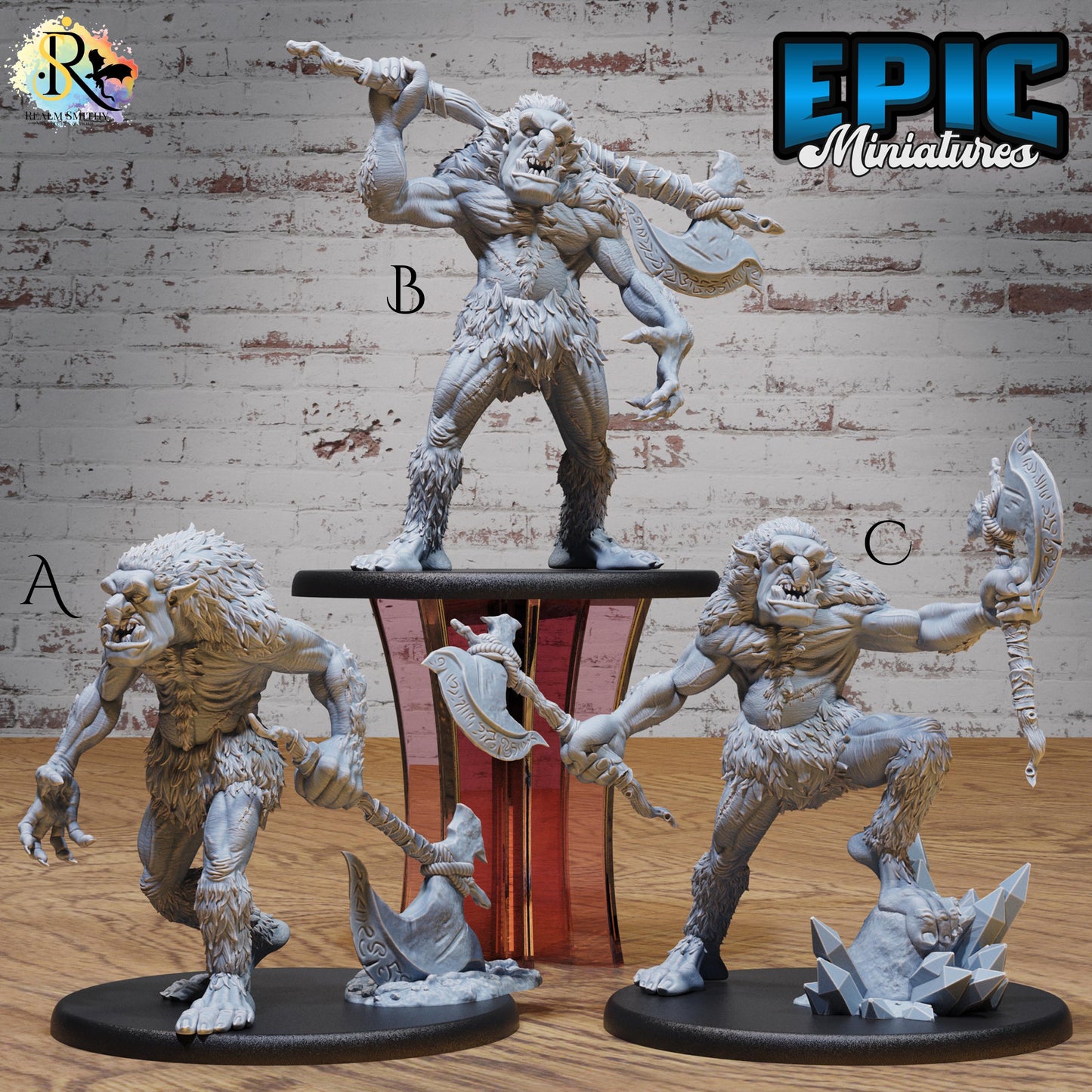 Grendel Walking (Large) | Premium DnD Miniatures | High Quality Resin | D&D RPG