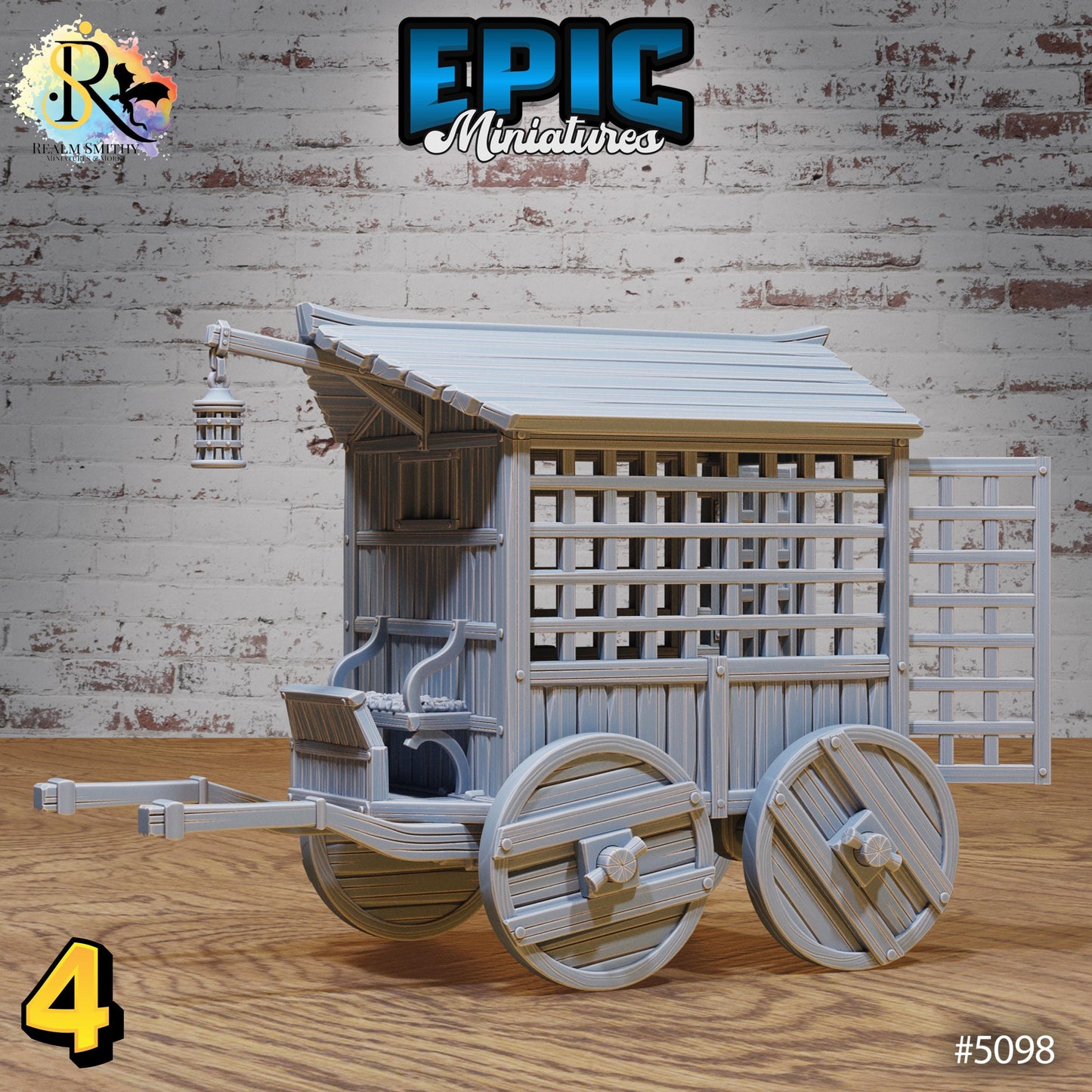 Prison Cages | Premium DnD Miniatures | High Quality Resin | D&D RPG