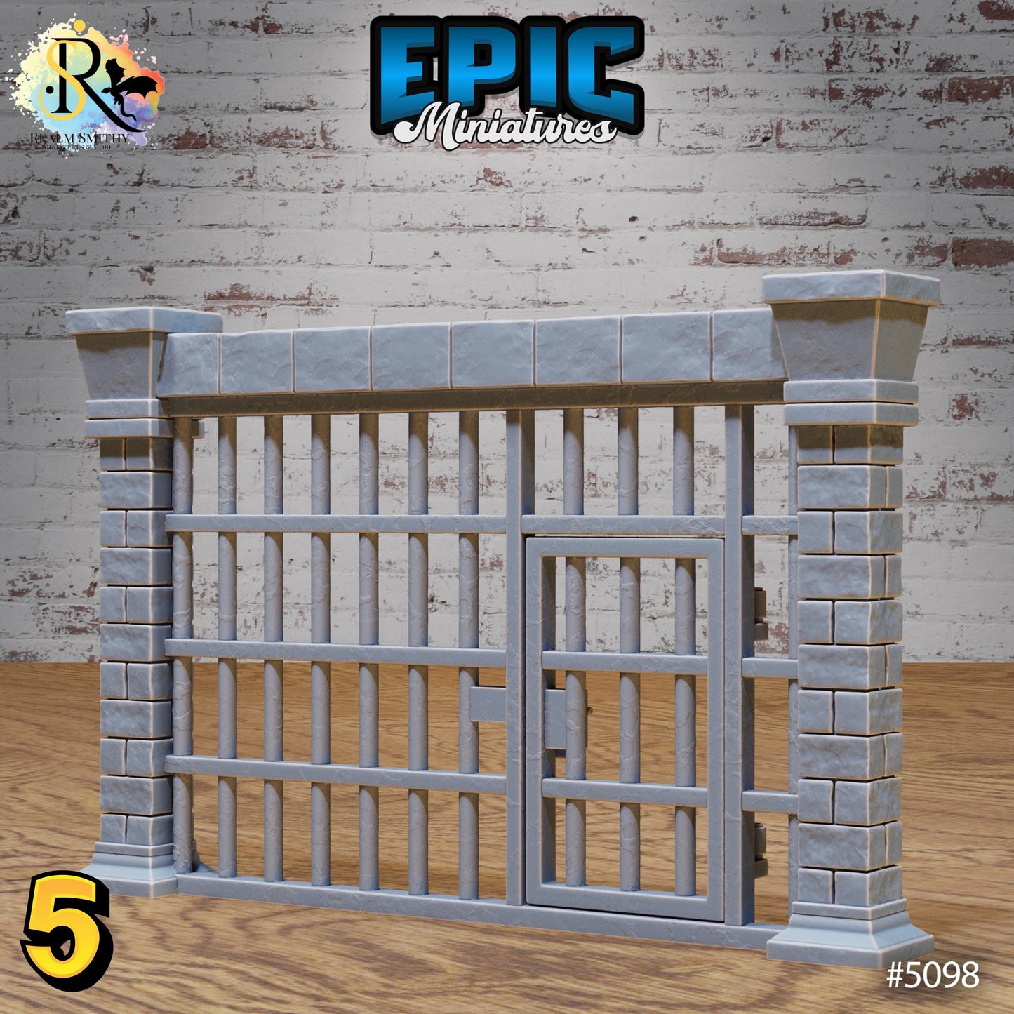 Prison Cages | Premium DnD Miniatures | High Quality Resin | D&D RPG
