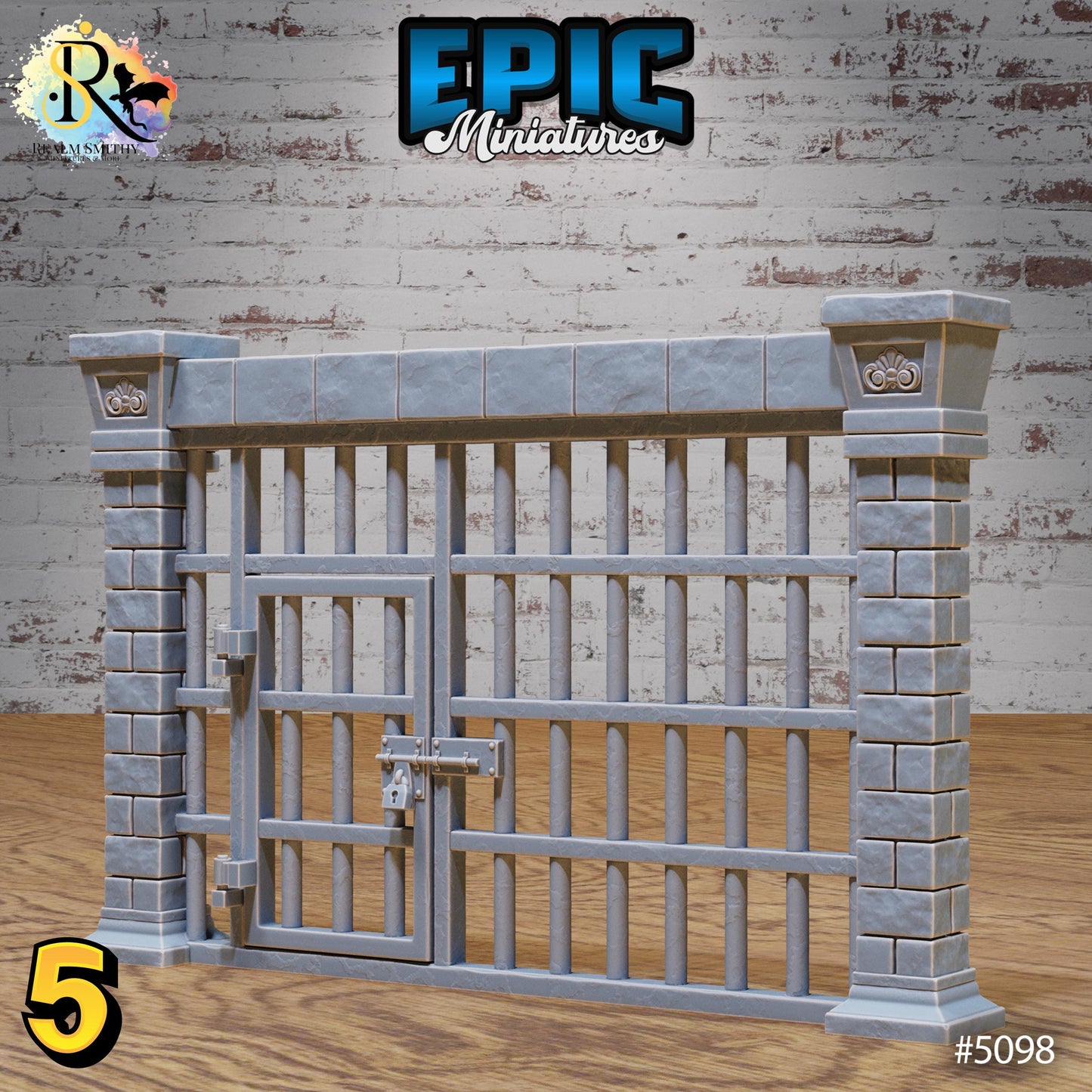 Prison Cages | Premium DnD Miniatures | High Quality Resin | D&D RPG