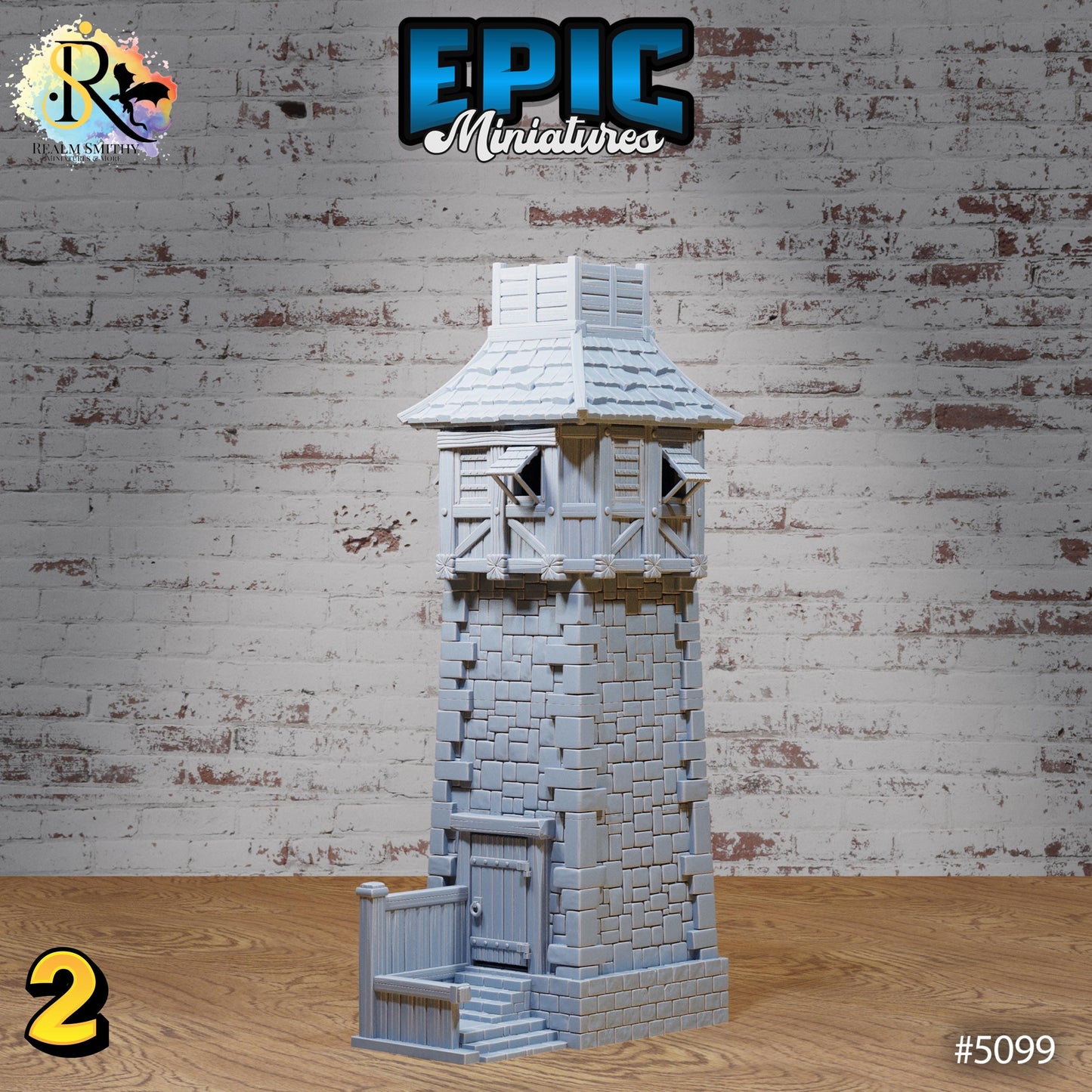 Prison Watch Tower | Premium DnD Miniatures | High Quality Resin | D&D RPG