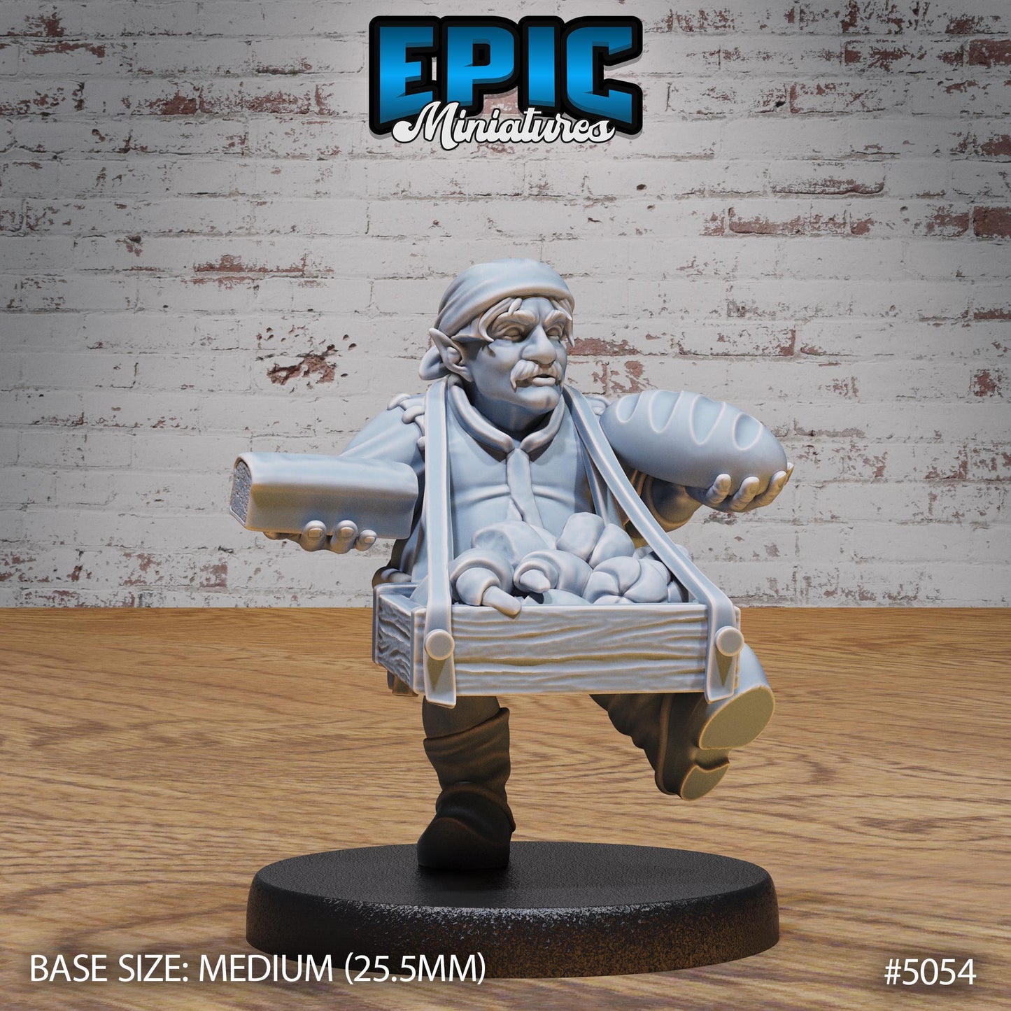 Halfling Villagers - 1/2 - (Medium) | Premium DnD Miniatures | High Quality Resin | D&D RPG