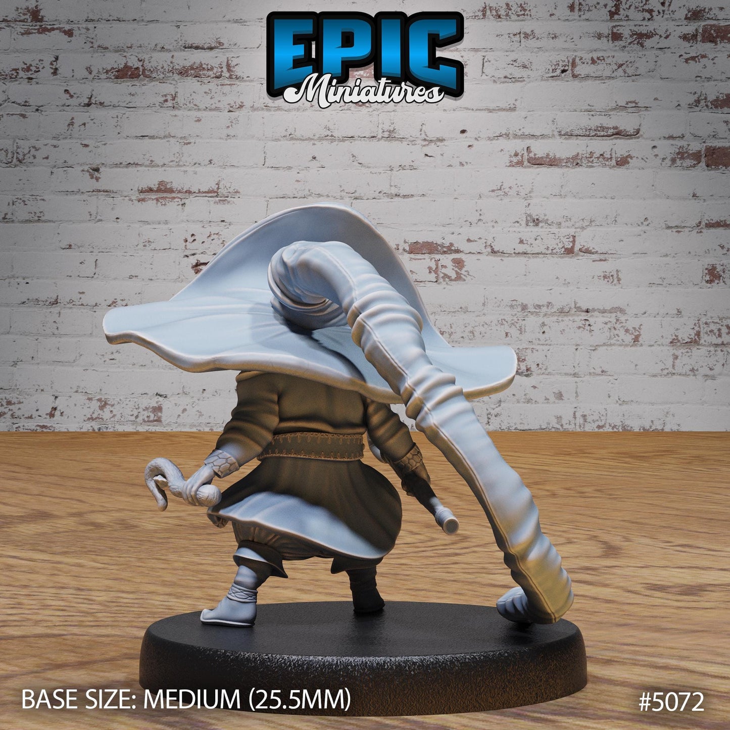 Gnome Wizard (Medium) | Premium DnD Miniatures | High Quality Resin | D&D RPG