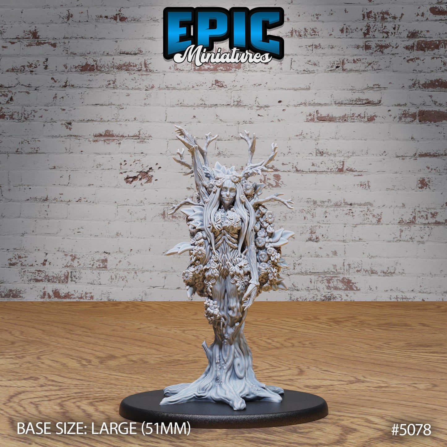Female Treant (Medium) | Premium DnD Miniatures | High Quality Resin | D&D RPG