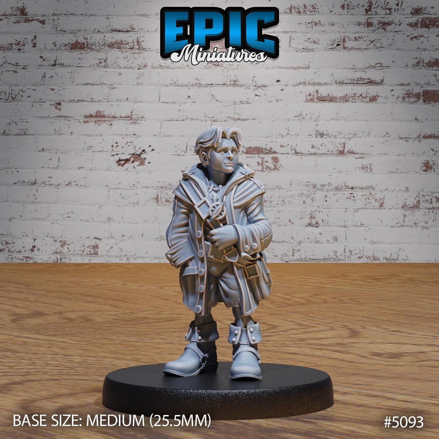 Young Halfling Cabin Boy (Medium) | Premium DnD Miniatures | High Quality Resin | D&D RPG