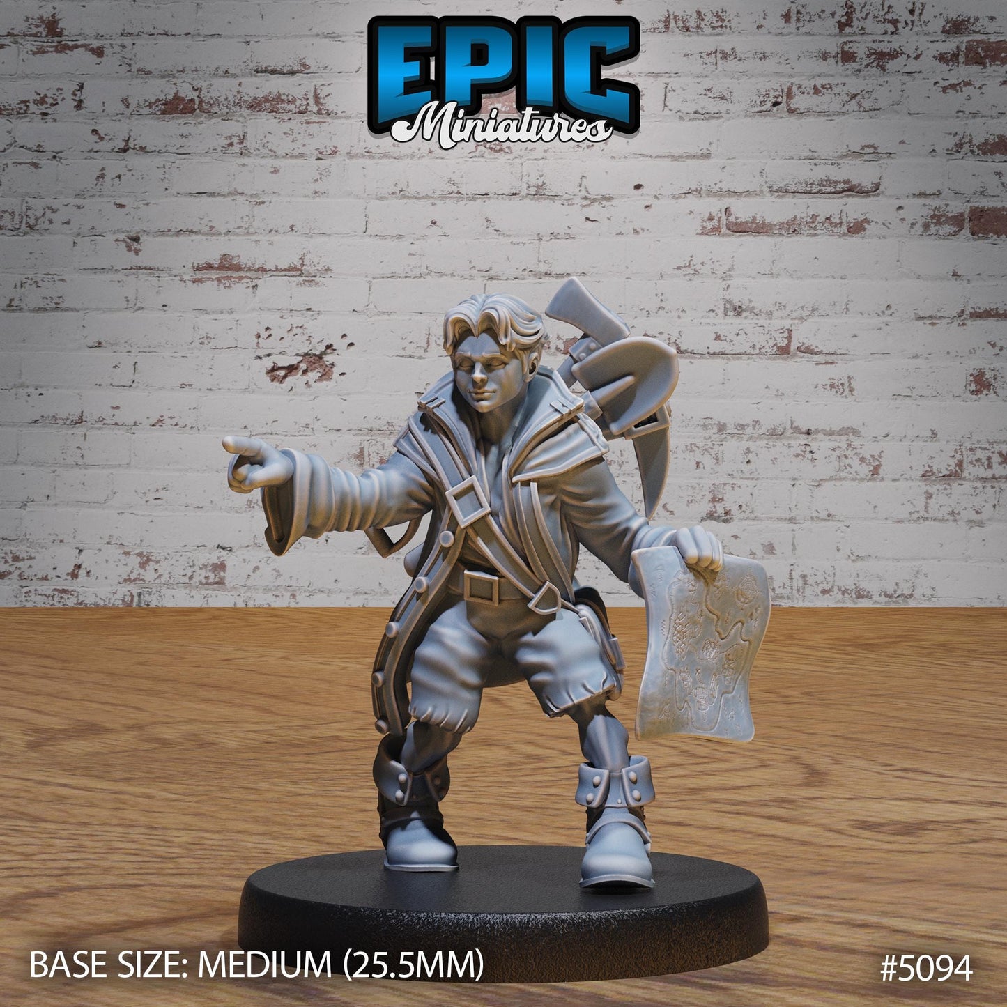 Young Halfling Cabin Boy (Medium) | Premium DnD Miniatures | High Quality Resin | D&D RPG