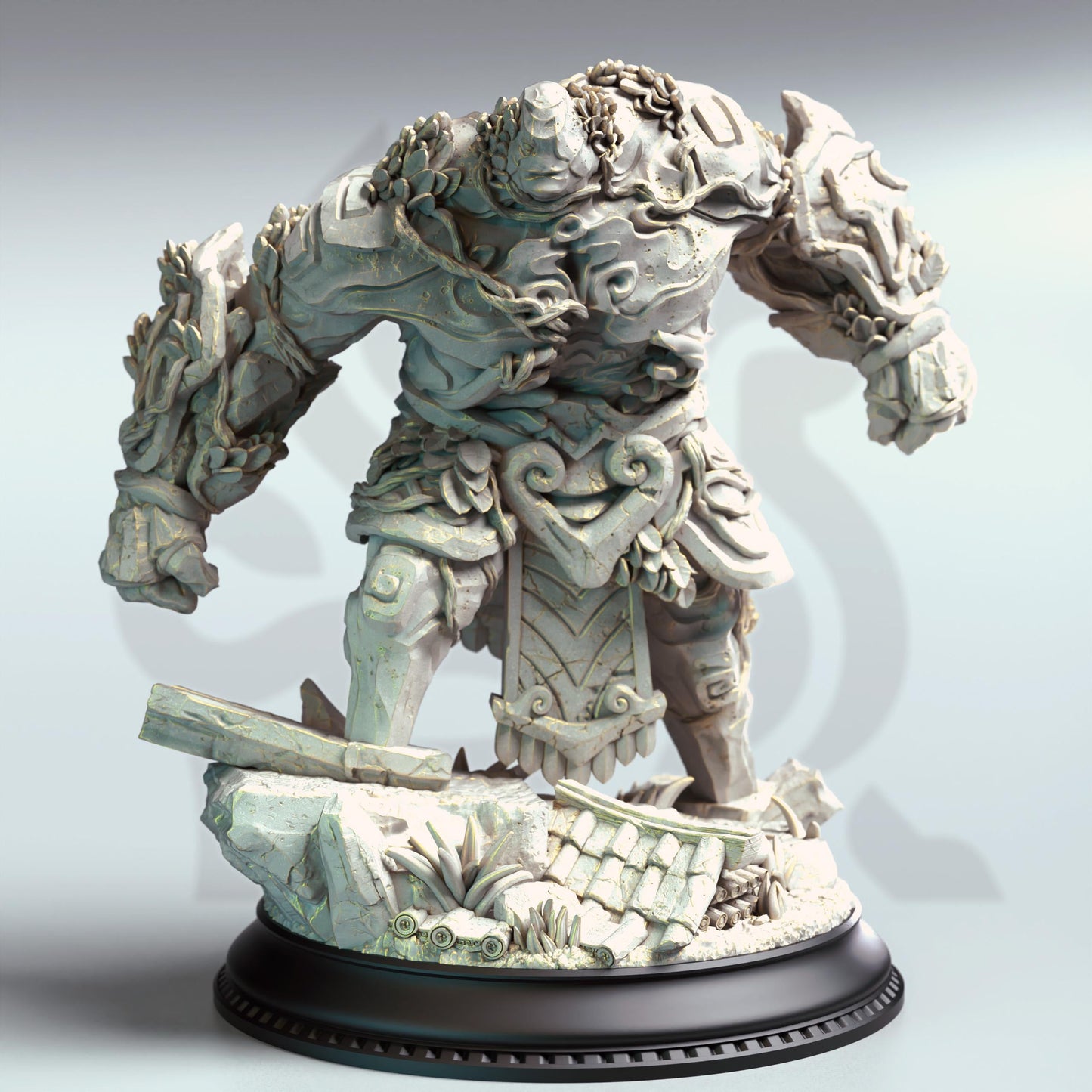 Gyokusho - Jade Golem (Huge) | DM Stash | 32mm Scale | Premium DnD Miniature High Quality Resin