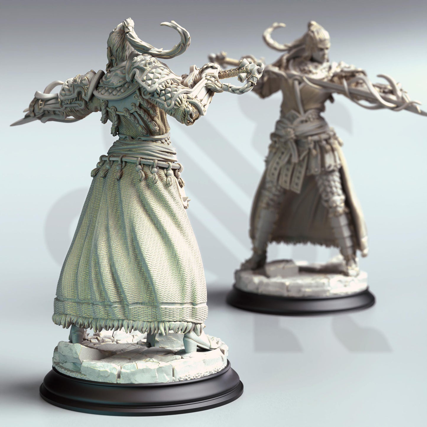 Saori - Serpentfolk Spellsword (Medium) | DM Stash | 32mm Scale | Premium DnD Miniature High Quality Resin