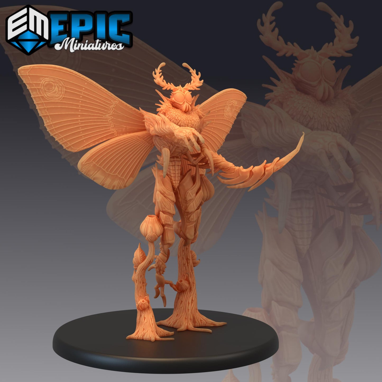 Mothman (Large) | #050 - Infested Woodlands | EPIC | 28mm